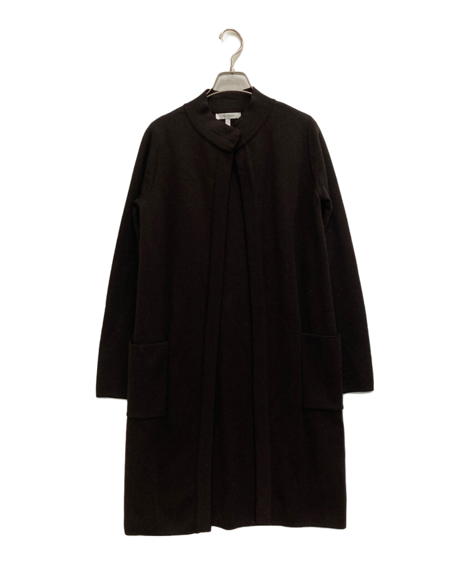 中古・古着通販】MaxMara (マックスマーラ) ロングニットカーディガン  