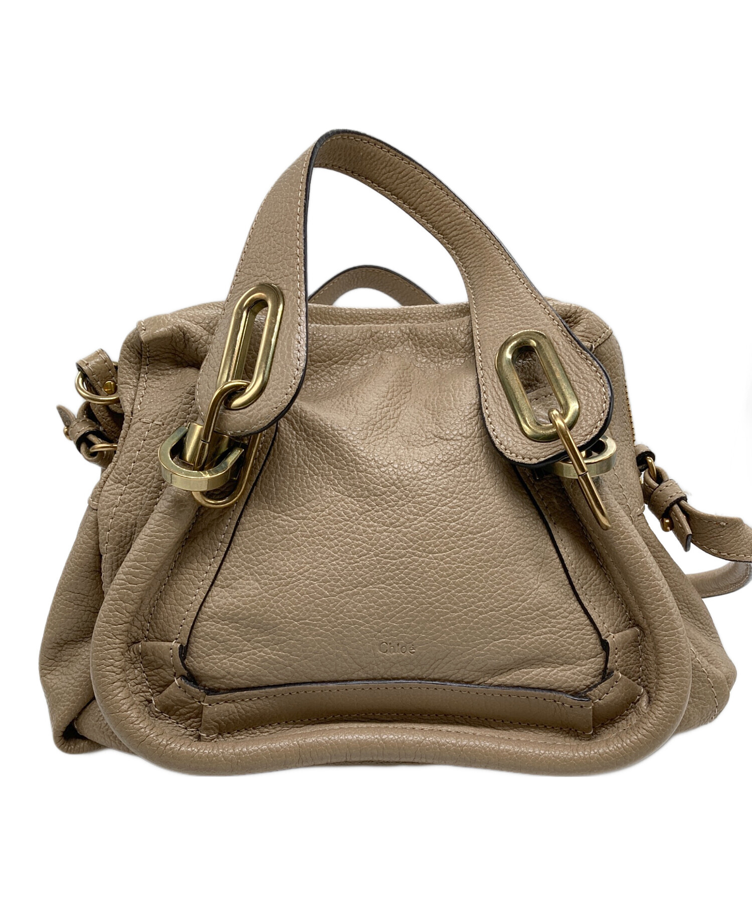 中古・古着通販】Chloe (クロエ) パラティ2WAYバッグ ブラウン 
