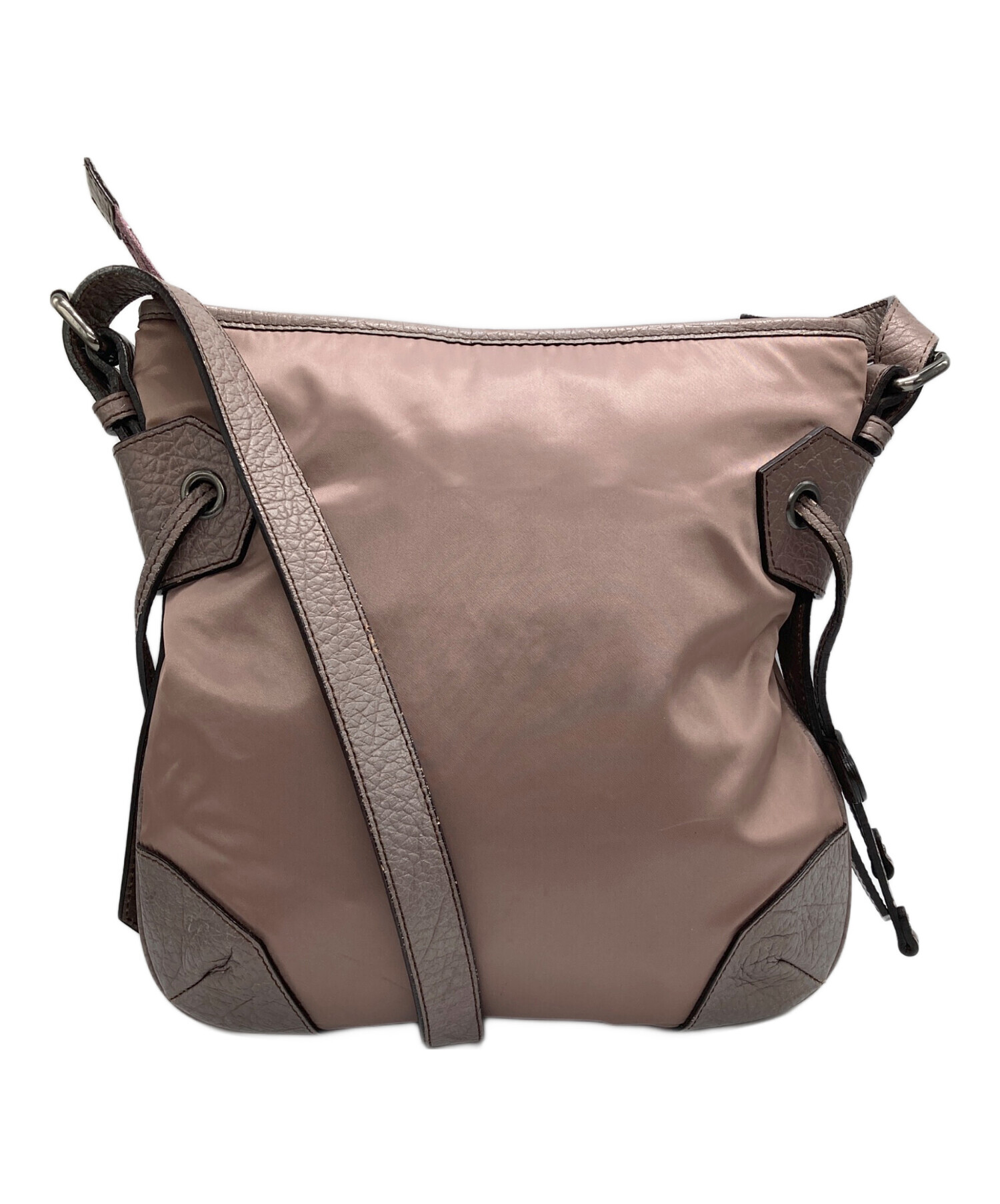 中古・古着通販】BURBERRY (バーバリー) ショルダーバッグ ピンク