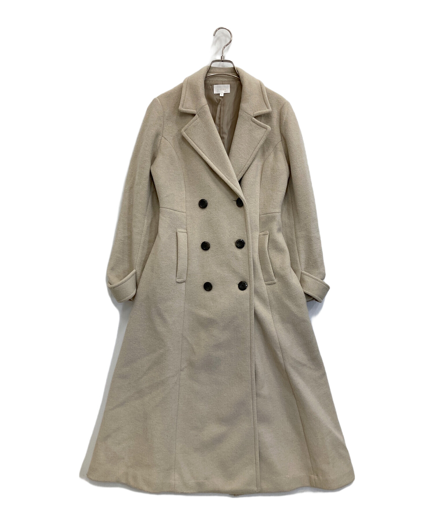 中古・古着通販】rienda (リエンダ) シンデレララインコート ベージュ