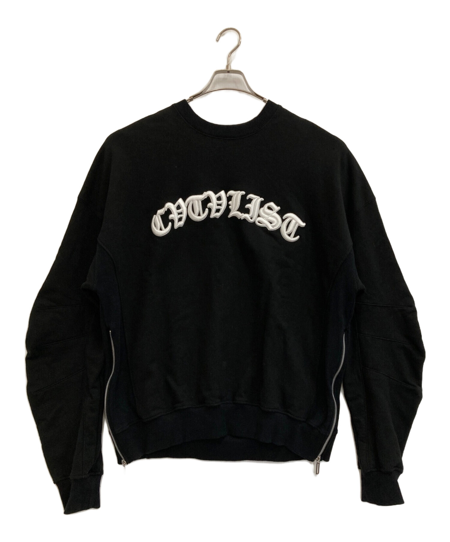 中古・古着通販】CVTVLIST (カタリスト) Usual Zip Crewneck ブラック