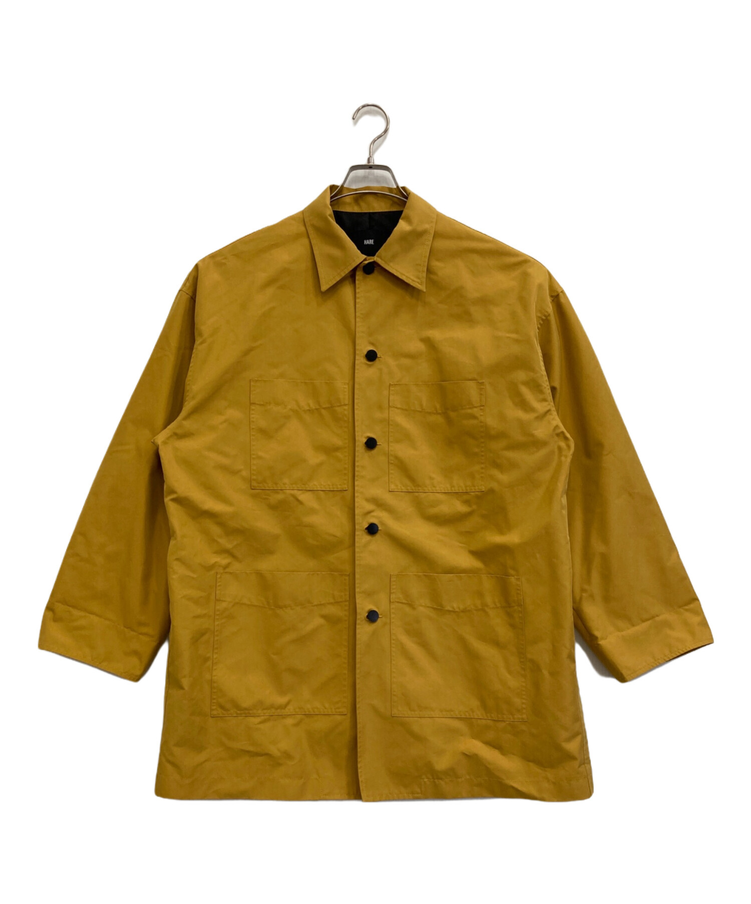 中古・古着通販】HARE (ハレ) カバーオール イエロー サイズ:F