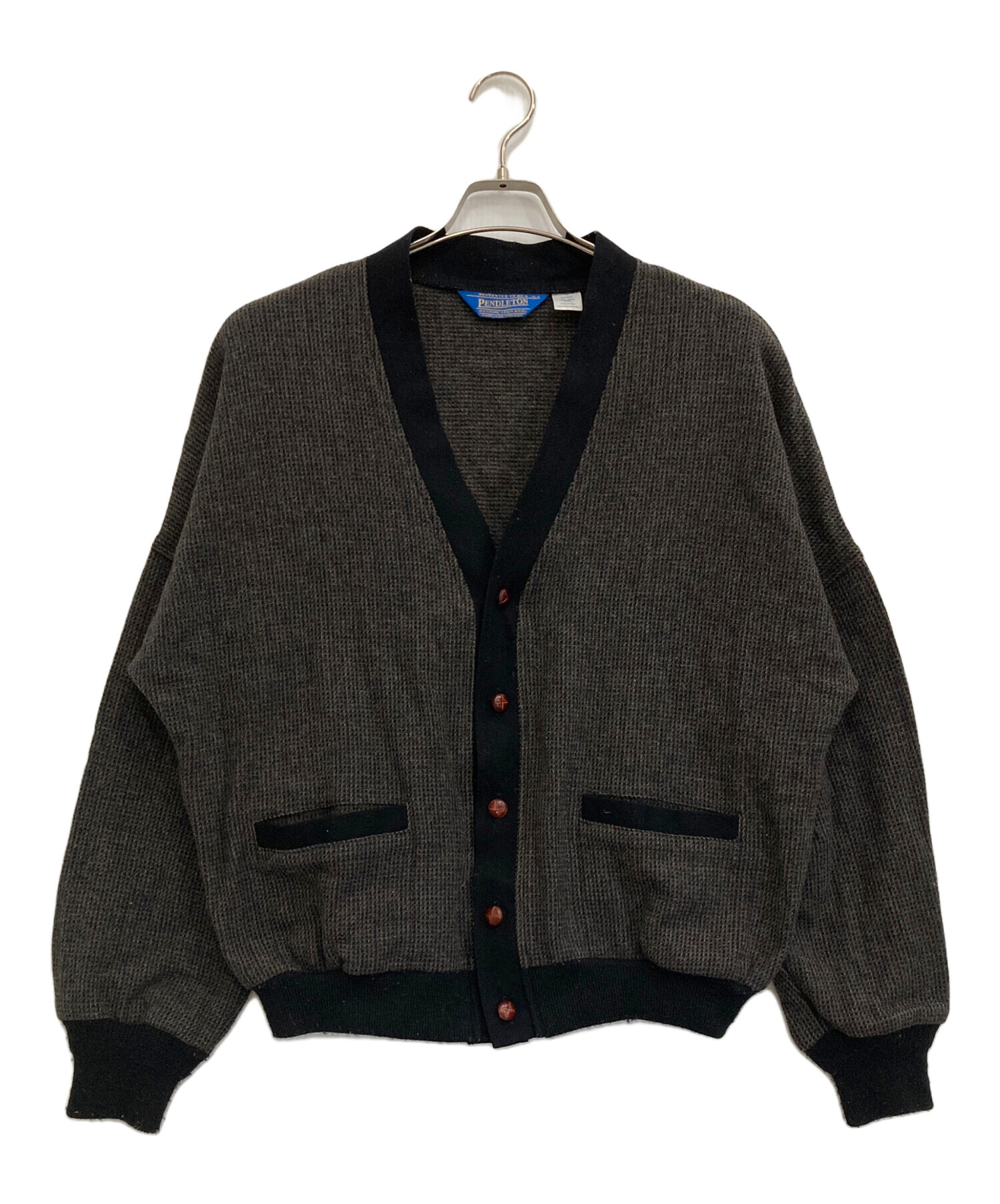 中古・古着通販】PENDLETON (ペンドルトン) カーディガン グレー 