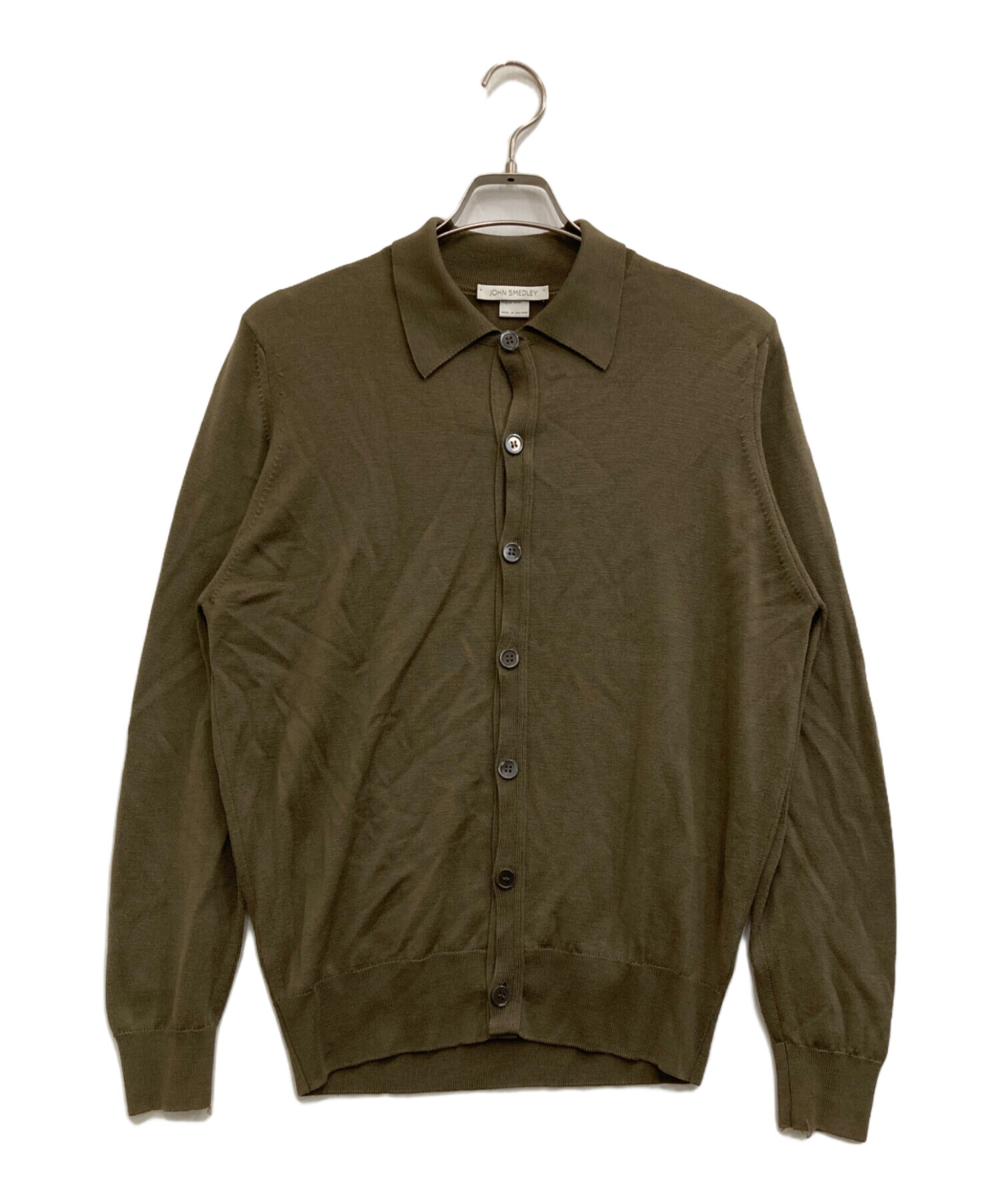 中古・古着通販】JOHN SMEDLEY (ジョンスメドレー) ニットシャツ 