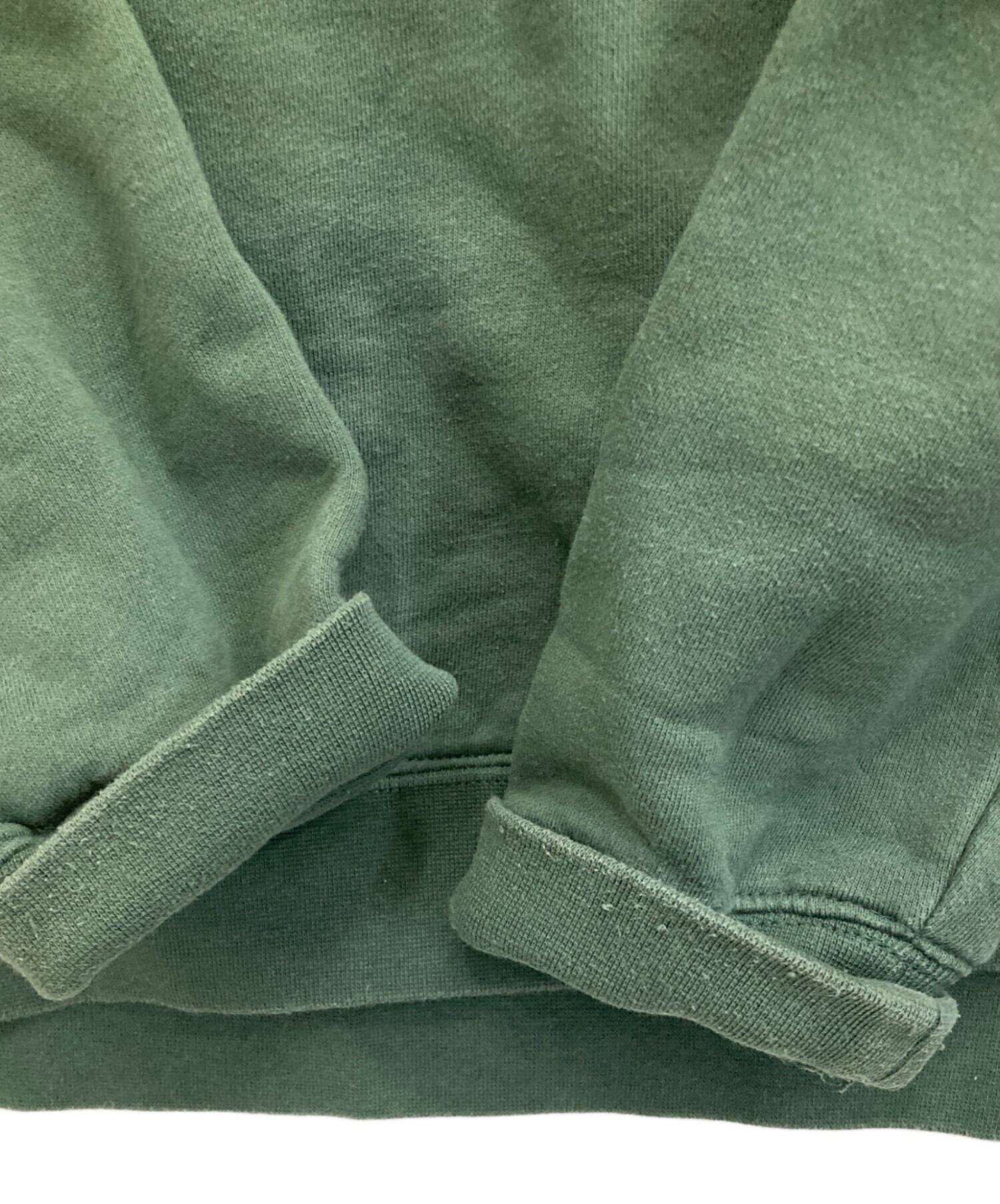 中古・古着通販】stussy (ステューシー) パーカー グリーン サイズ:XL