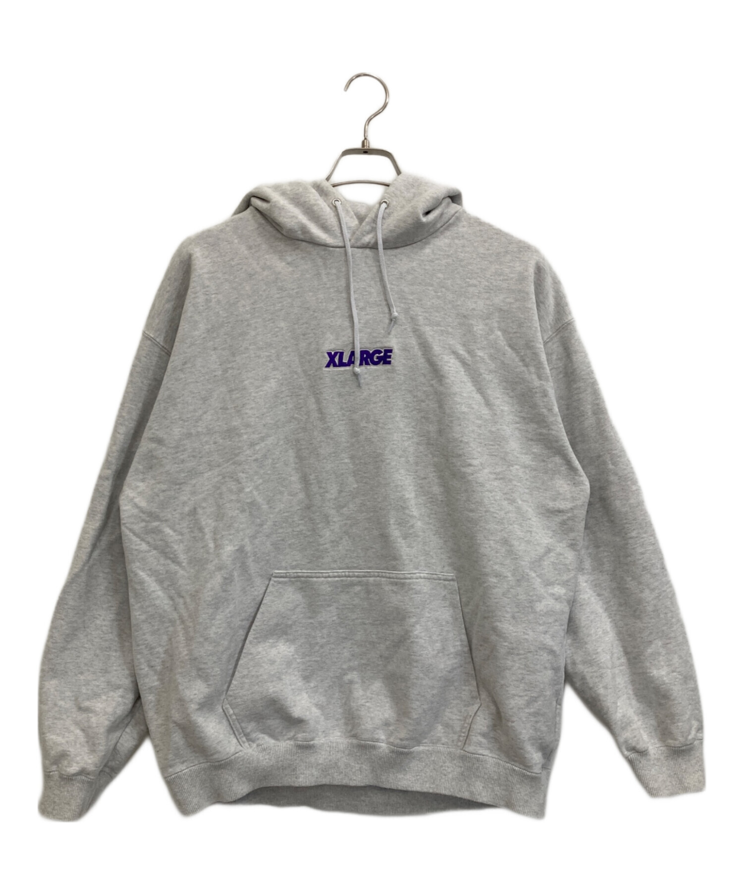 中古・古着通販】X-LARGE (エクストララージ) パーカー グレー サイズ