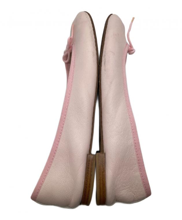 未使用) Repetto ピンク バレエシューズ 37 中古・古着通販】repetto (レペット) バレエシューズ ピンク
