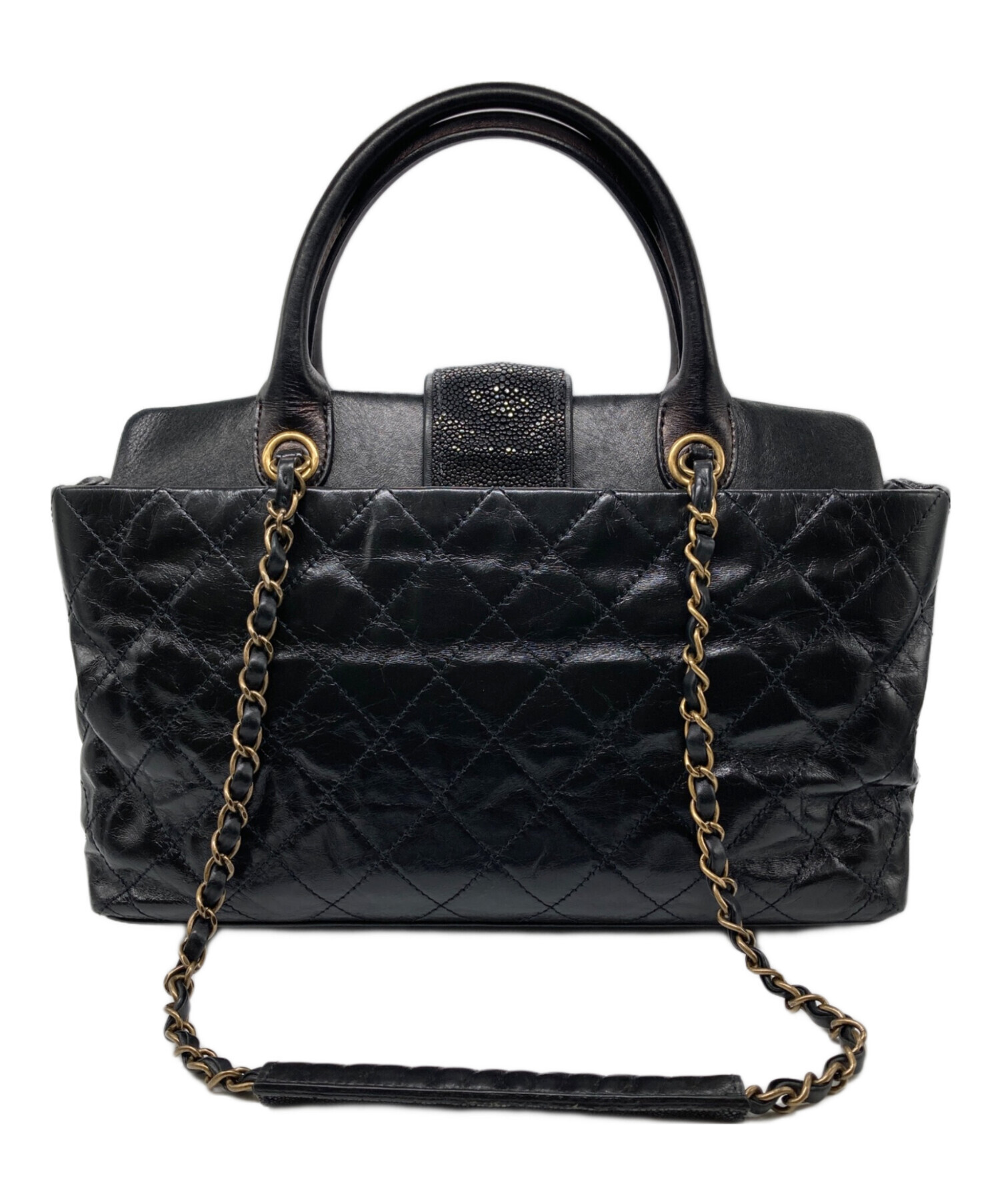 中古・古着通販】CHANEL (シャネル) マトラッセ2WAYチェーンショルダー 