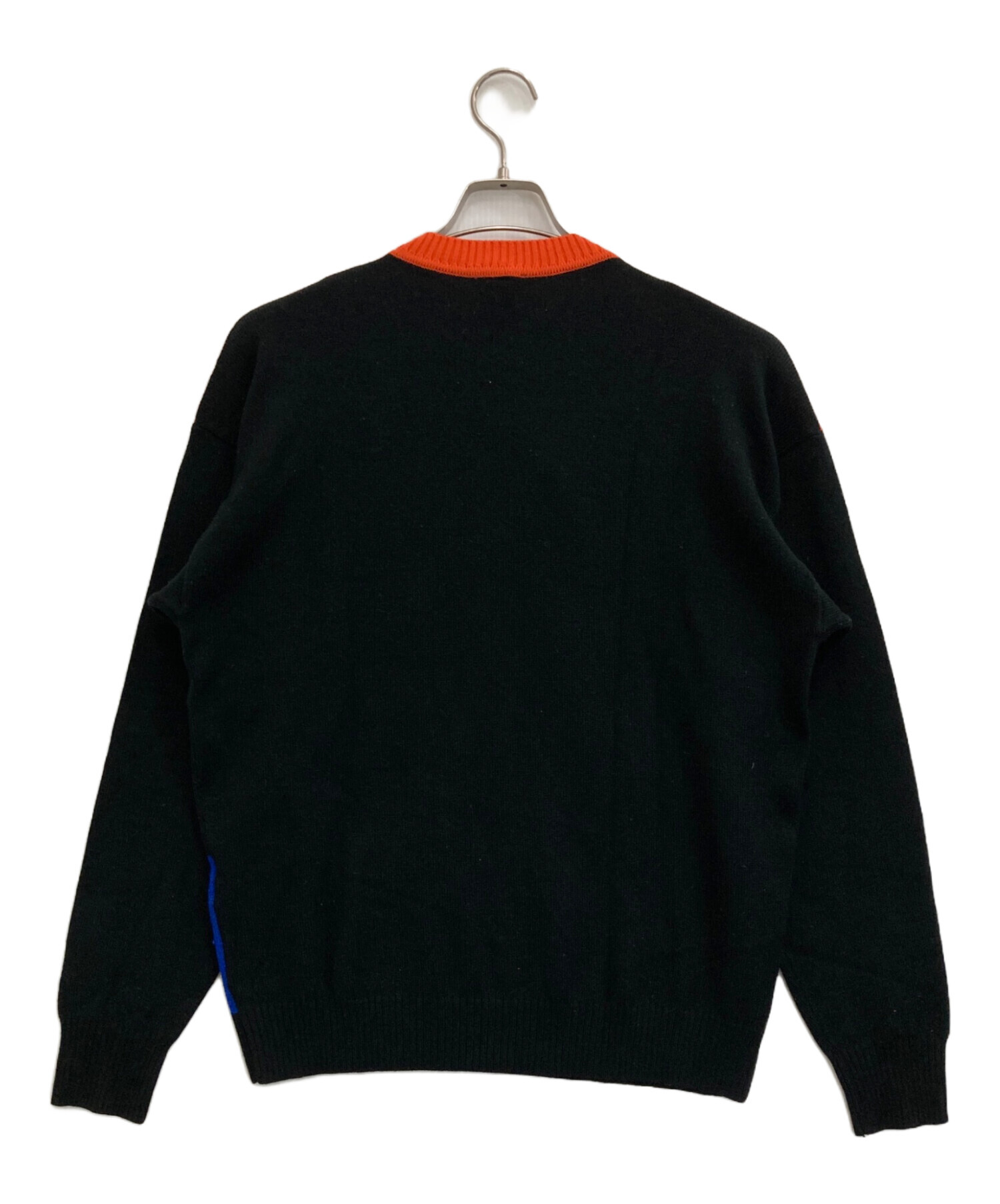 中古・古着通販】DIESEL (ディーゼル) グラフィックニット ブラック