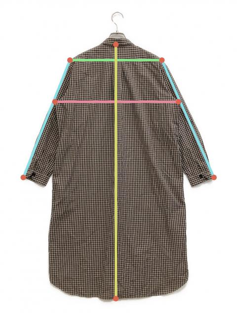 （美品、一度だけ着用）ダントン☆シャツワンピース☆チェック柄☆36 3075000765850493_drawn.jpeg