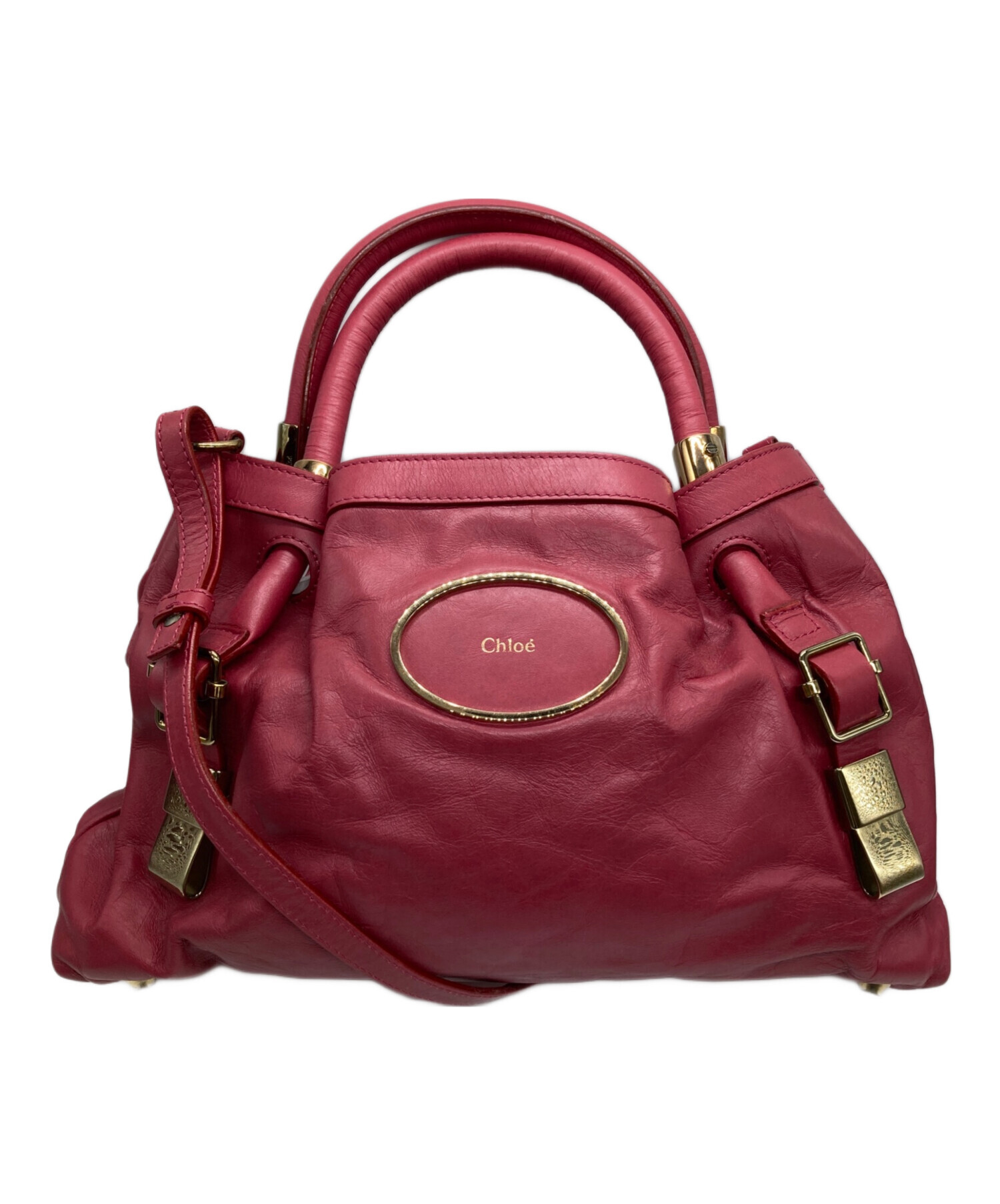 中古・古着通販】Chloe (クロエ) 2WAYバッグ レッド｜ブランド・古着 