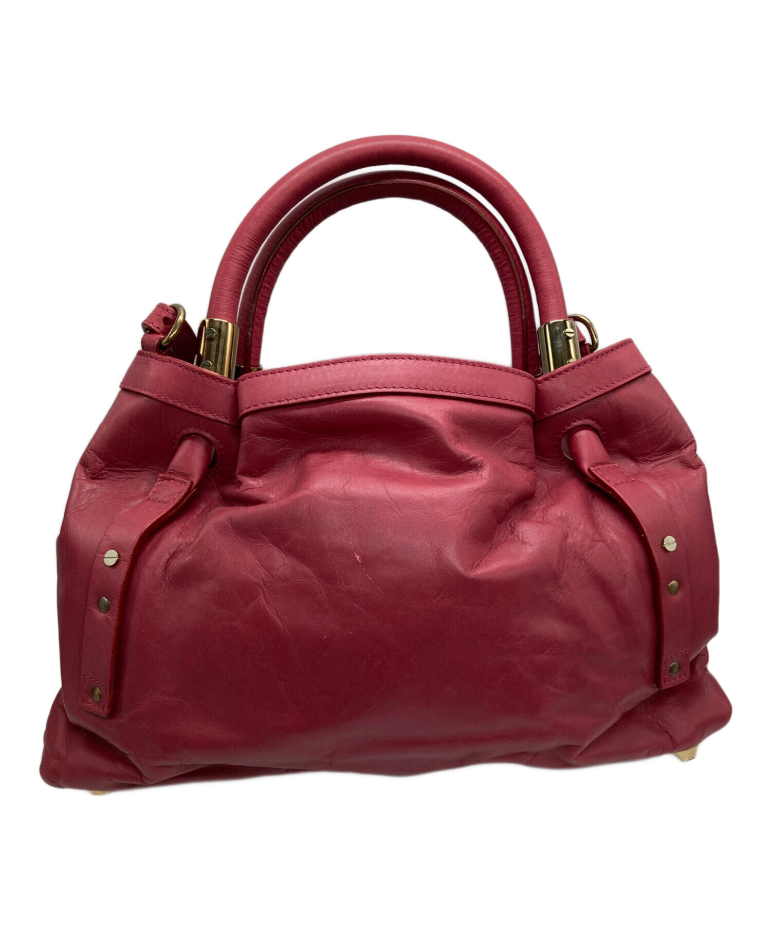 中古・古着通販】Chloe (クロエ) 2WAYバッグ レッド｜ブランド・古着 
