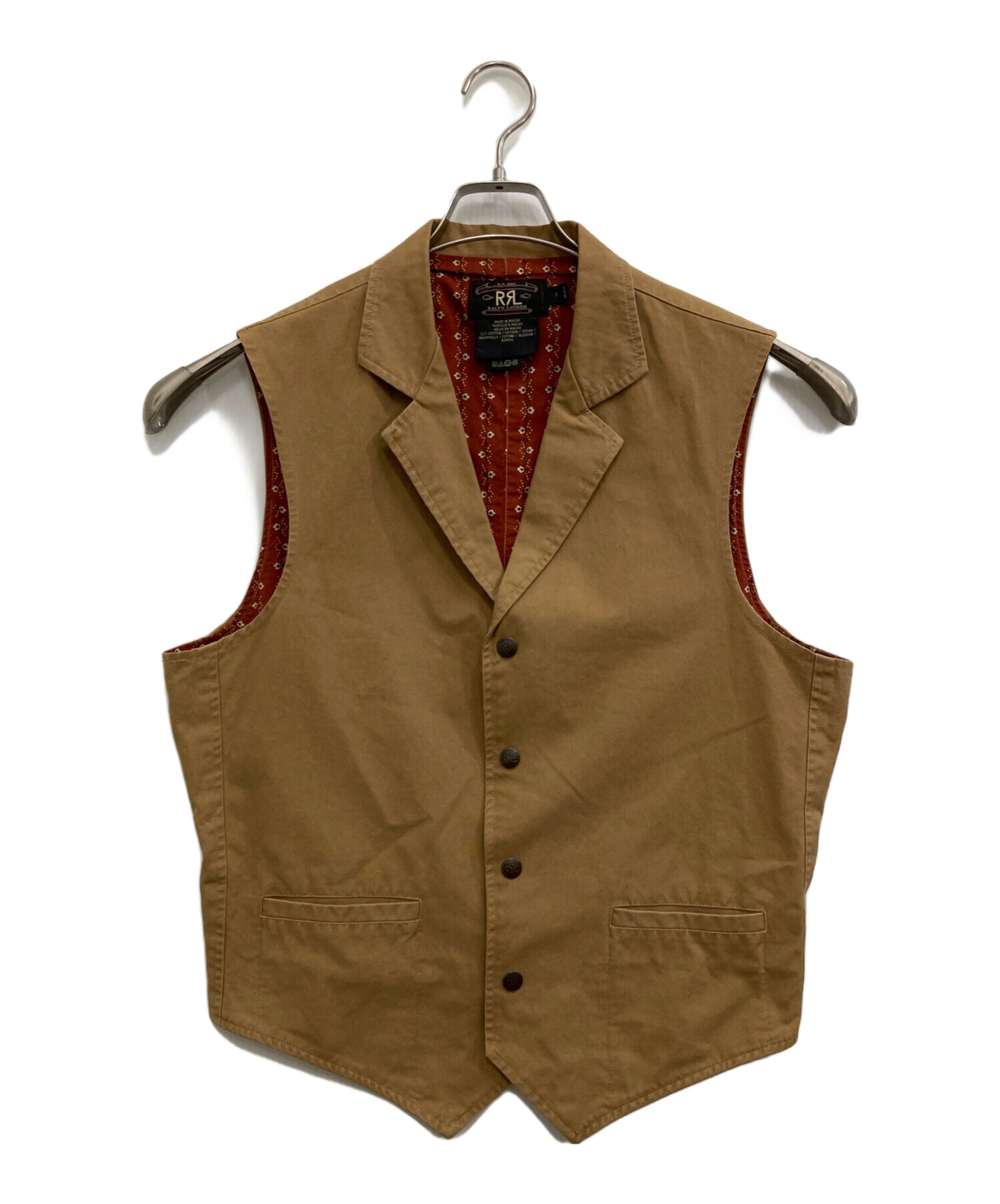 中古・古着通販】RRL (ダブルアールエル) コットンベスト