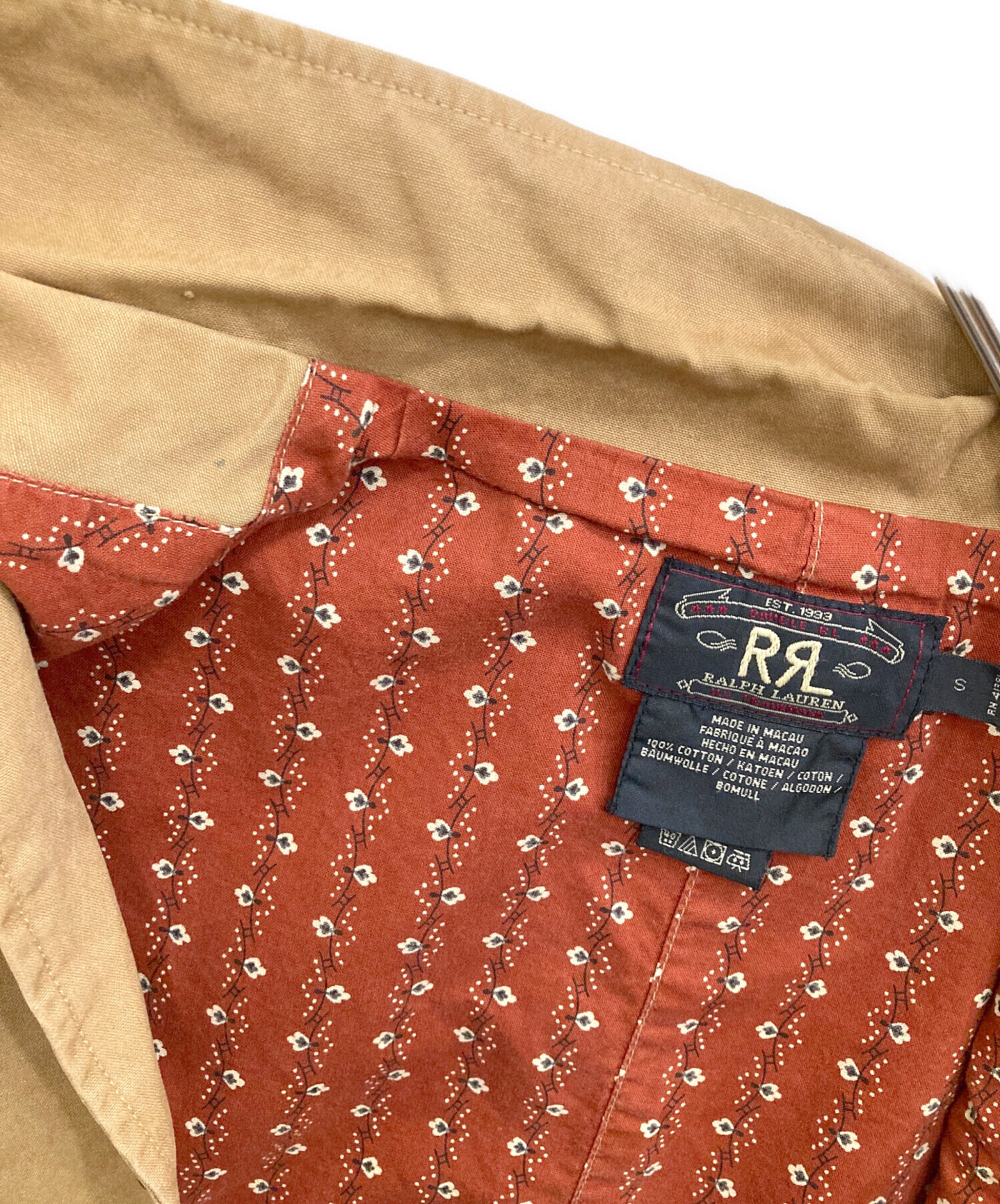 中古・古着通販】RRL (ダブルアールエル) コットンベスト