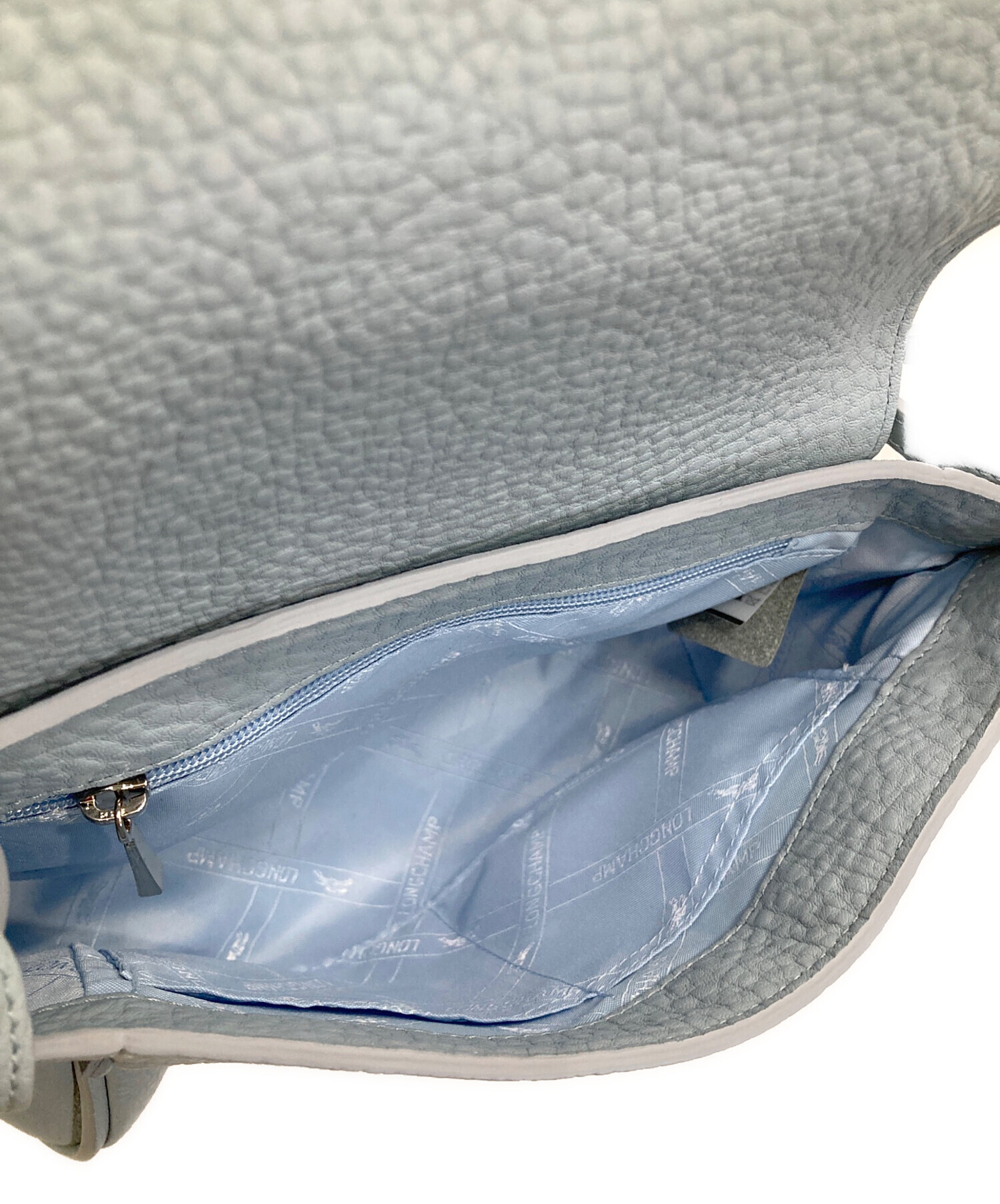 中古・古着通販】LONGCHAMP (ロンシャン) ショルダーバッグ スカイ 