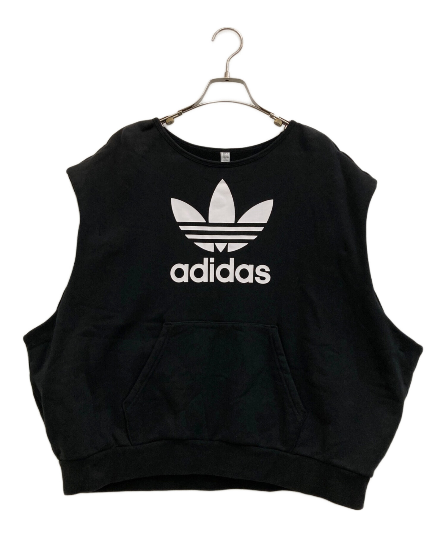 【adidasアディダス】パーカー　短丈トレフォイルロゴ総柄クロップドパーカー adidas Originals アディダス オリジナルス アディカラー クラシックス