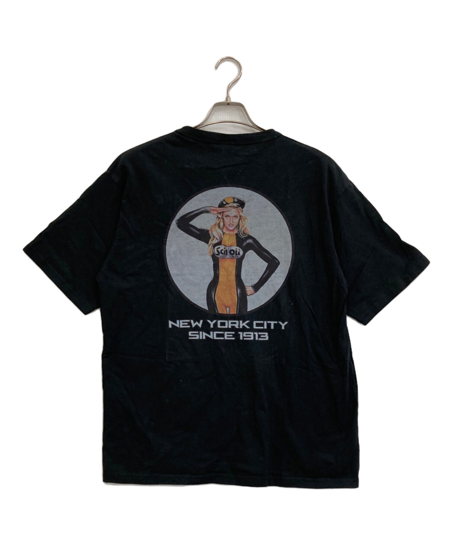 中古・古着通販】Schott (ショット) クルーネックバックプリントT 