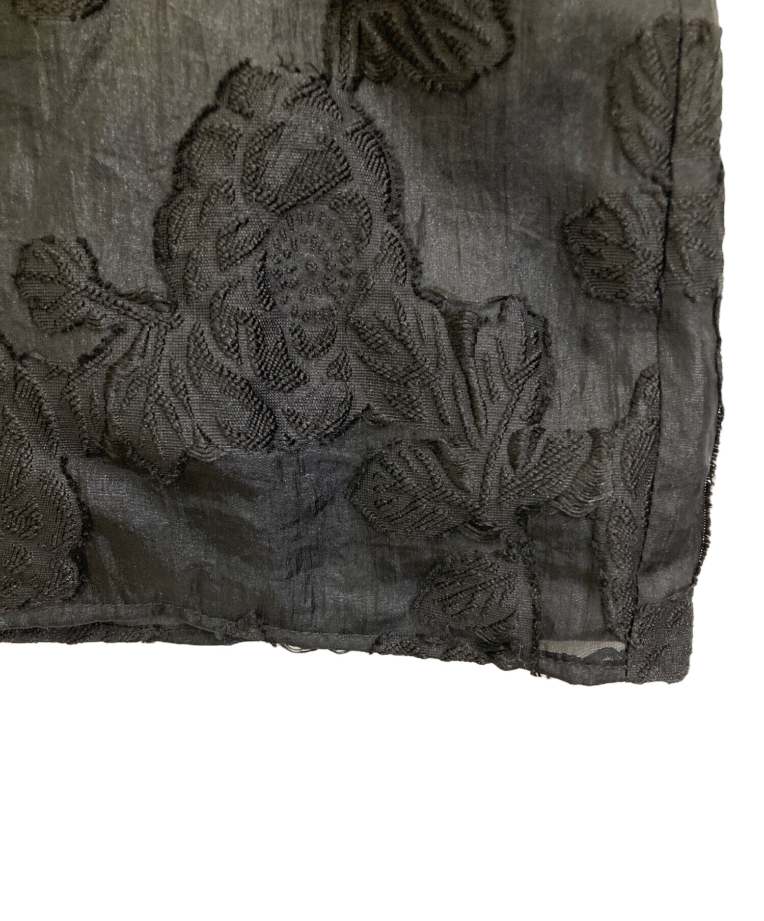 中古・古着通販】AMERI (アメリ) FLOWER JACQUARD STRAIGHT DRESS