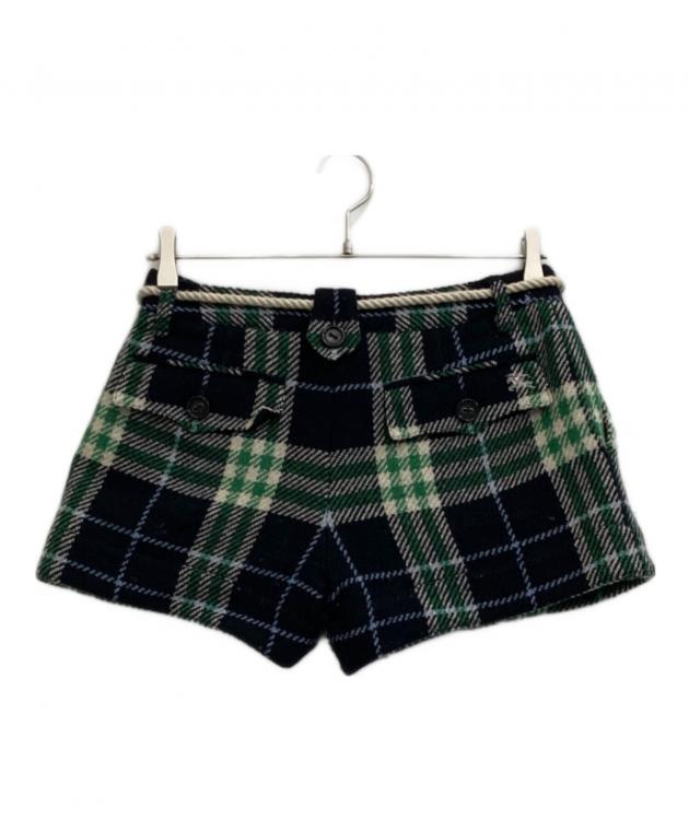 Burberry Blue Label ネイビー ショートパンツ 38