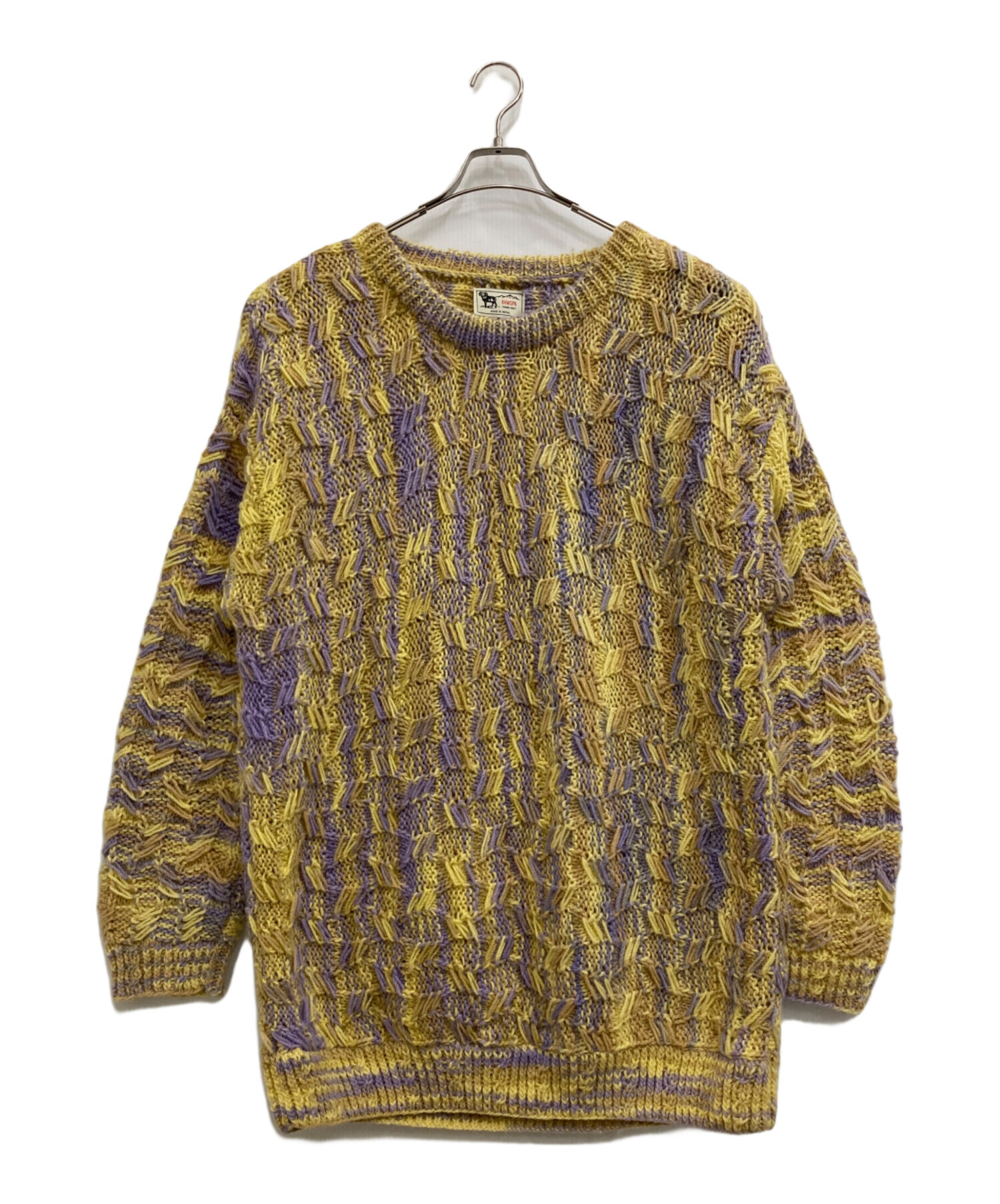 中古・古着通販】KHWOPA (クオパ) Tie Dye ヨコアミ クルーネック 