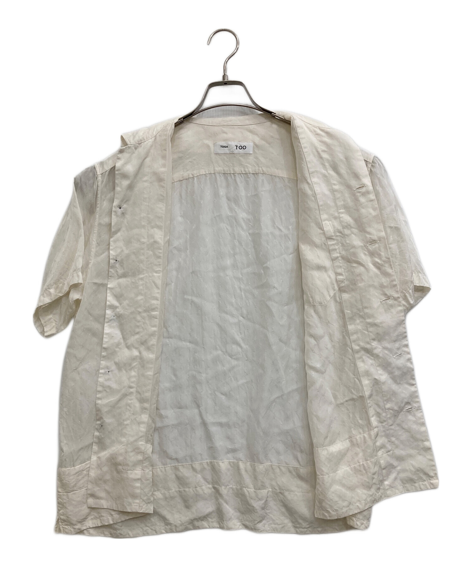 TOGA TOO （トーガ・トゥ）ペイズリーパネル半袖シャツ　サンプルM 中古・古着通販】TOGA TOO (トーガ・トゥ) Paisley panel S/S shirt