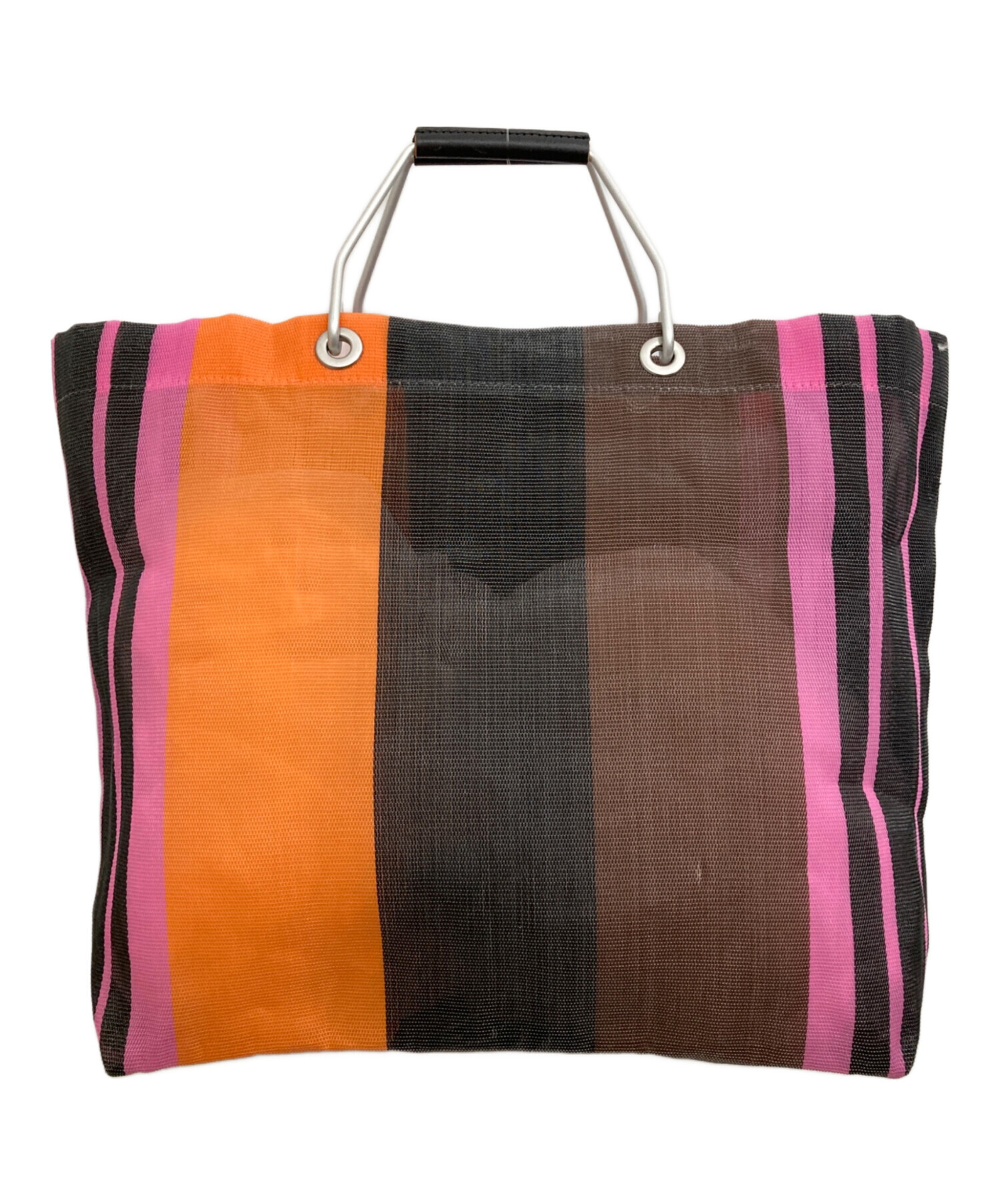 中古・古着通販】MARNI (マルニ) フラワーカフェトートバッグ ブラック 