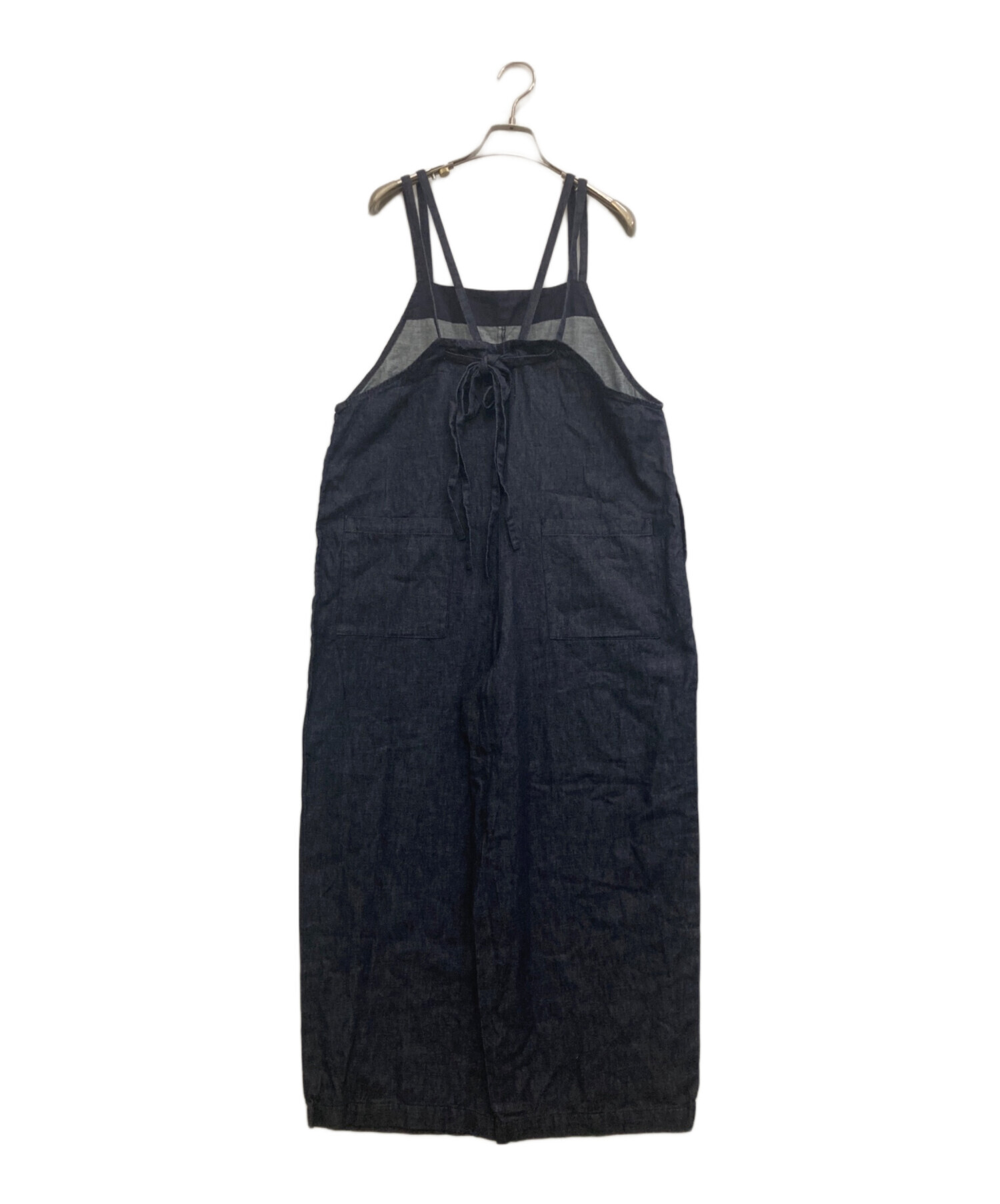 kagure かぐれ サロペット 大人ナチュラル ゆったりインディゴ 日本製