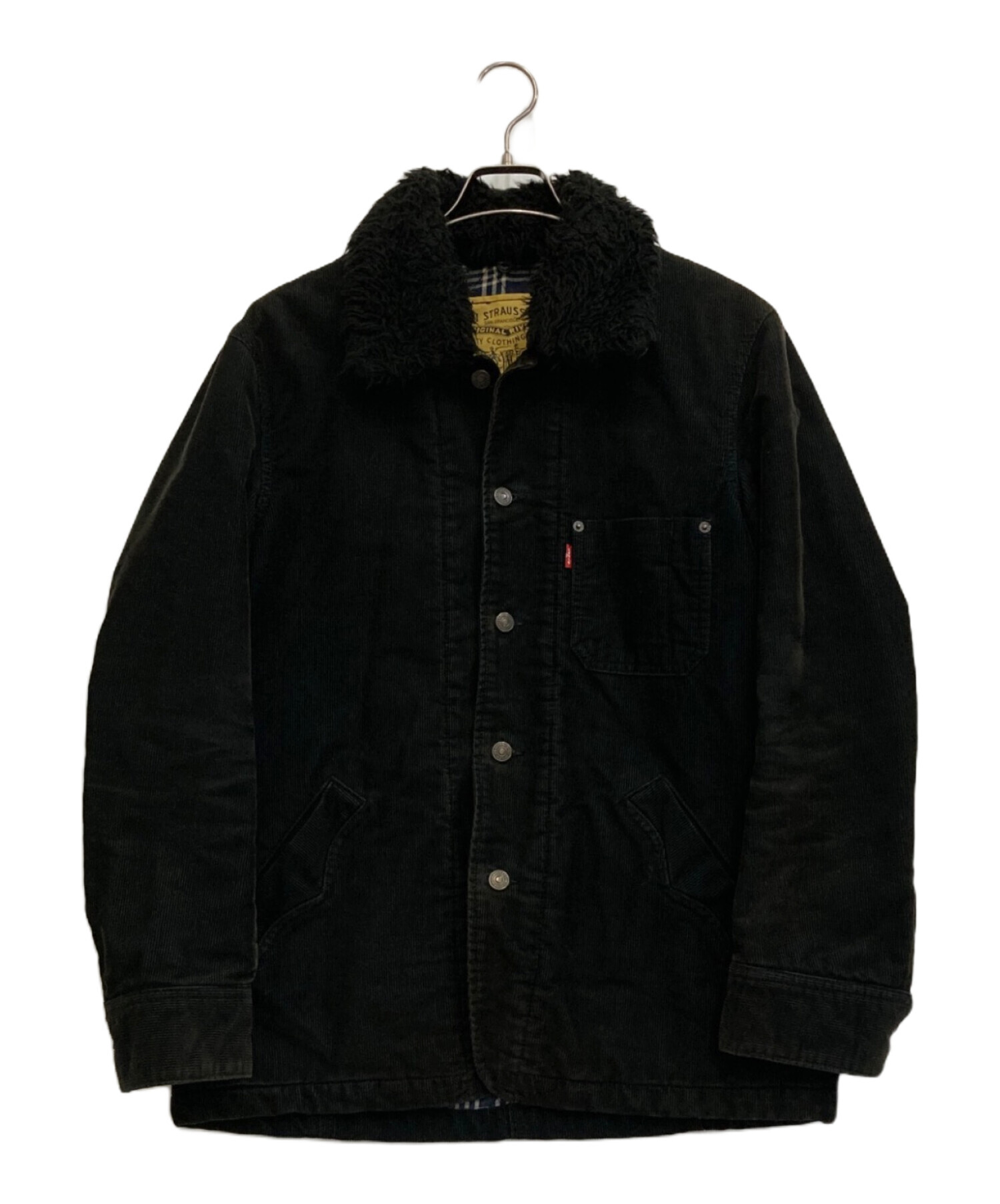 中古・古着通販】LEVIS (リーバイス) コーデュロイジャケット ブラック