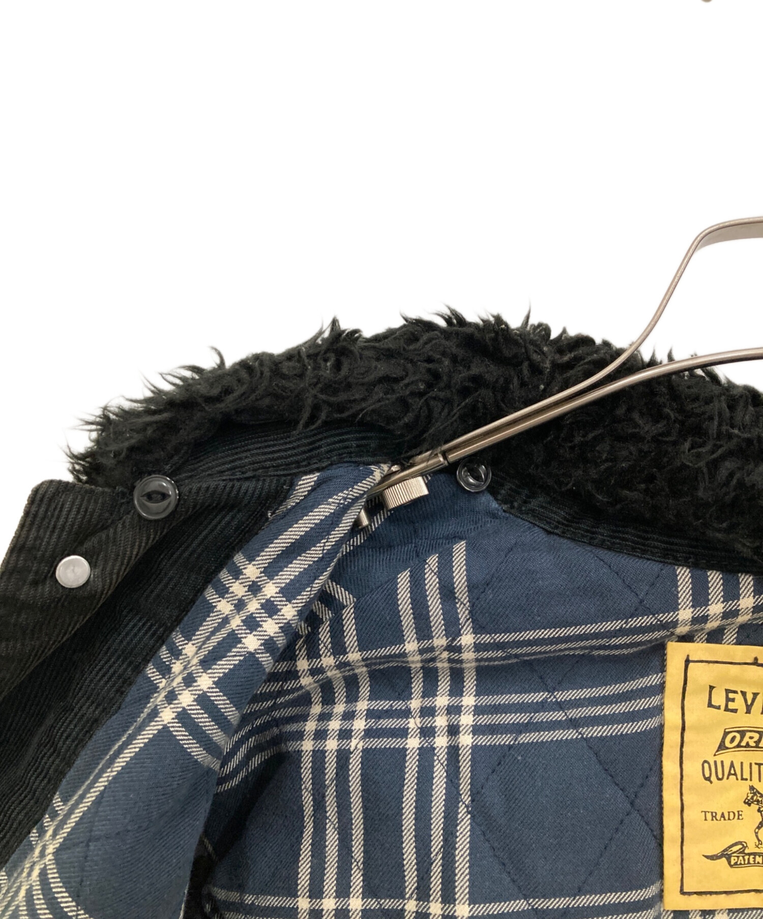 中古・古着通販】LEVIS (リーバイス) コーデュロイジャケット ブラック 