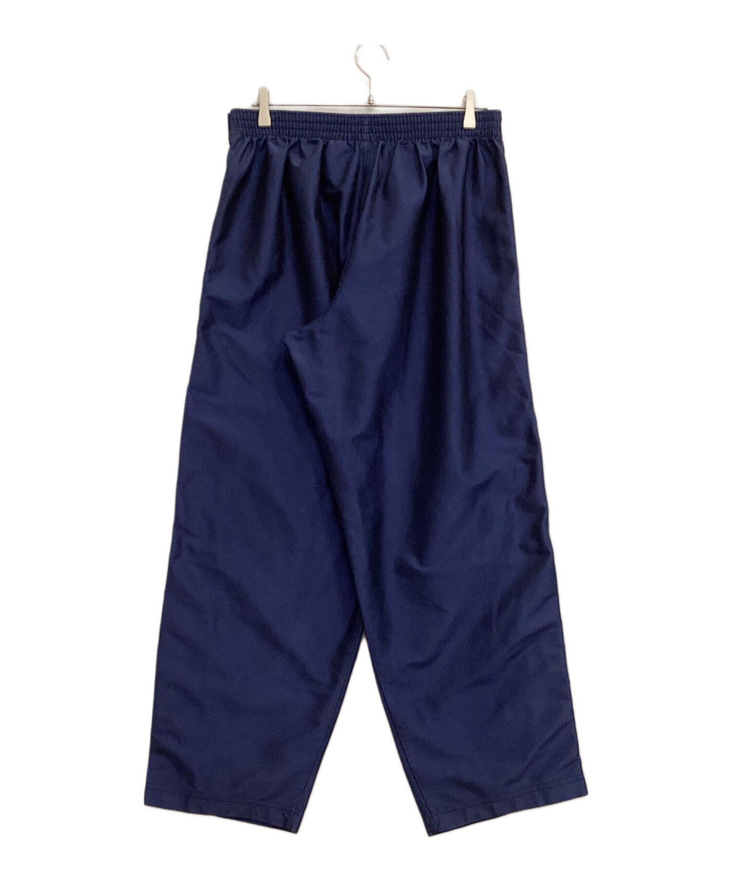 【00s 極太】NIKE ナイキ サイドデザイン トラックパンツ ネイビー XL 中古・古着通販】NIKE (ナイキ) トラックパンツ ネイビー サイズ:XL