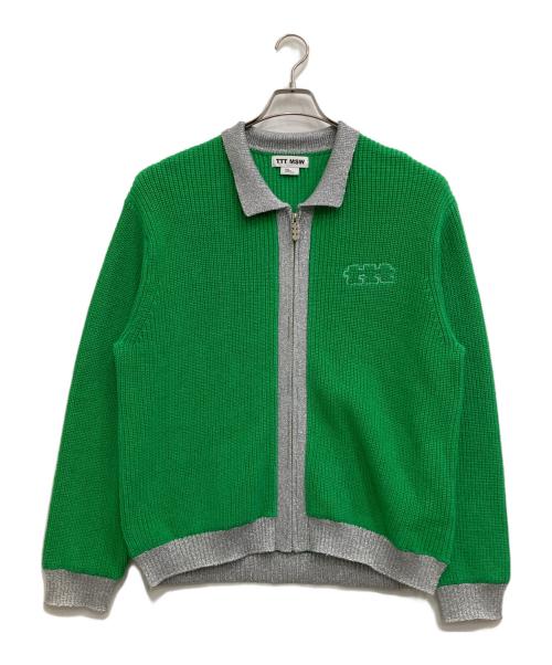 中古・古着通販】TTT MSW (ティー) Lame zip up cardigan
