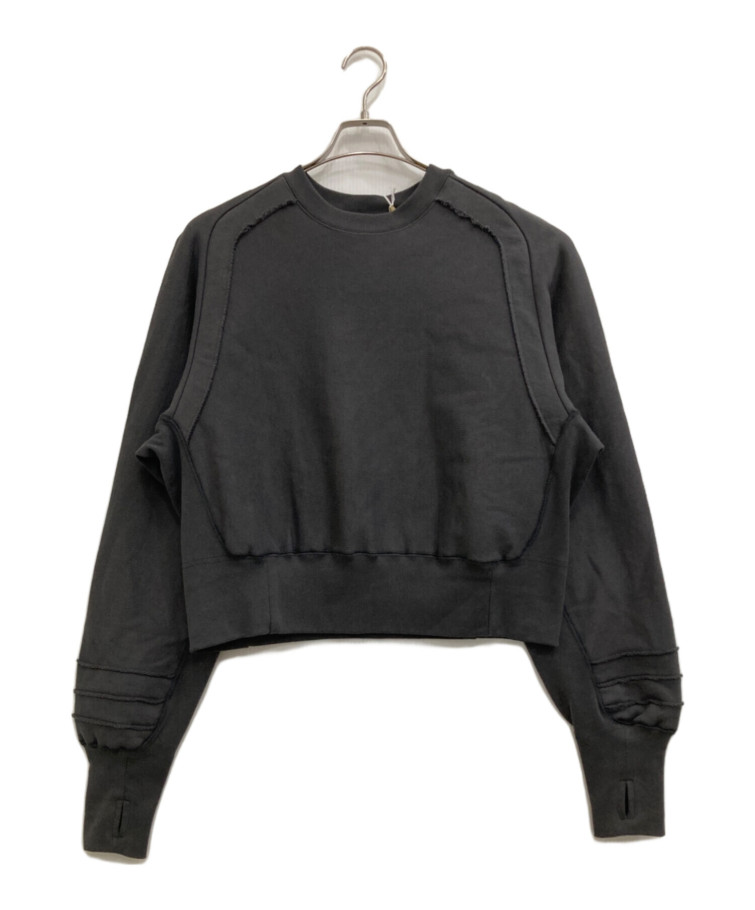 中古・古着通販】JIAN YE (ジェン イェ) ORBIT TOP チャコールグレー 