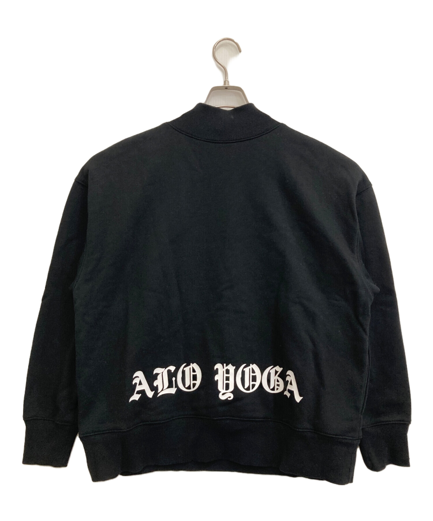 alo 黒　スウェット 中古・古着通販】ALO Yoga (アローヨガ) ハイネック裏起毛
