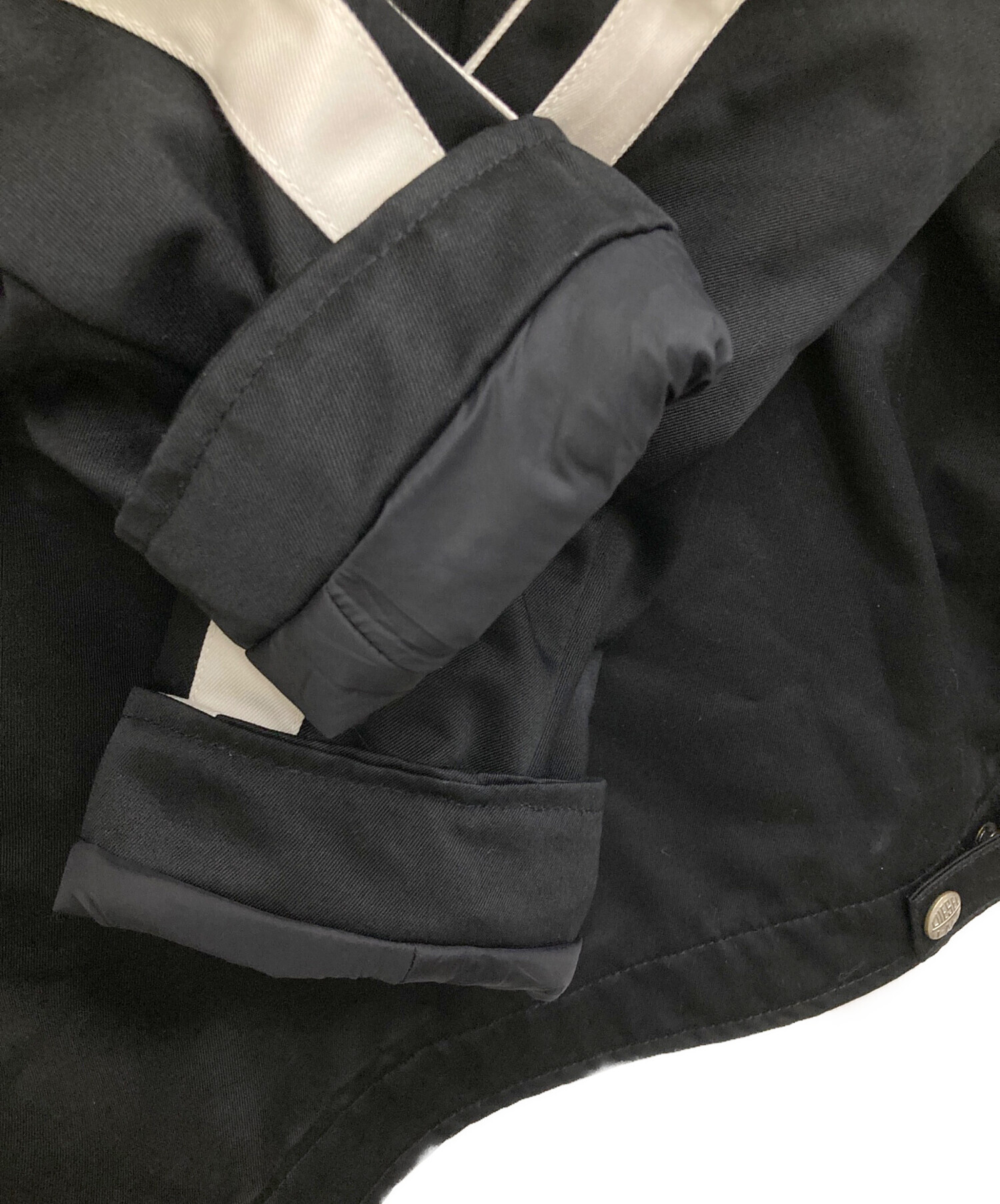 中古・古着通販】DIESEL (ディーゼル) バイカージャケット ブラック
