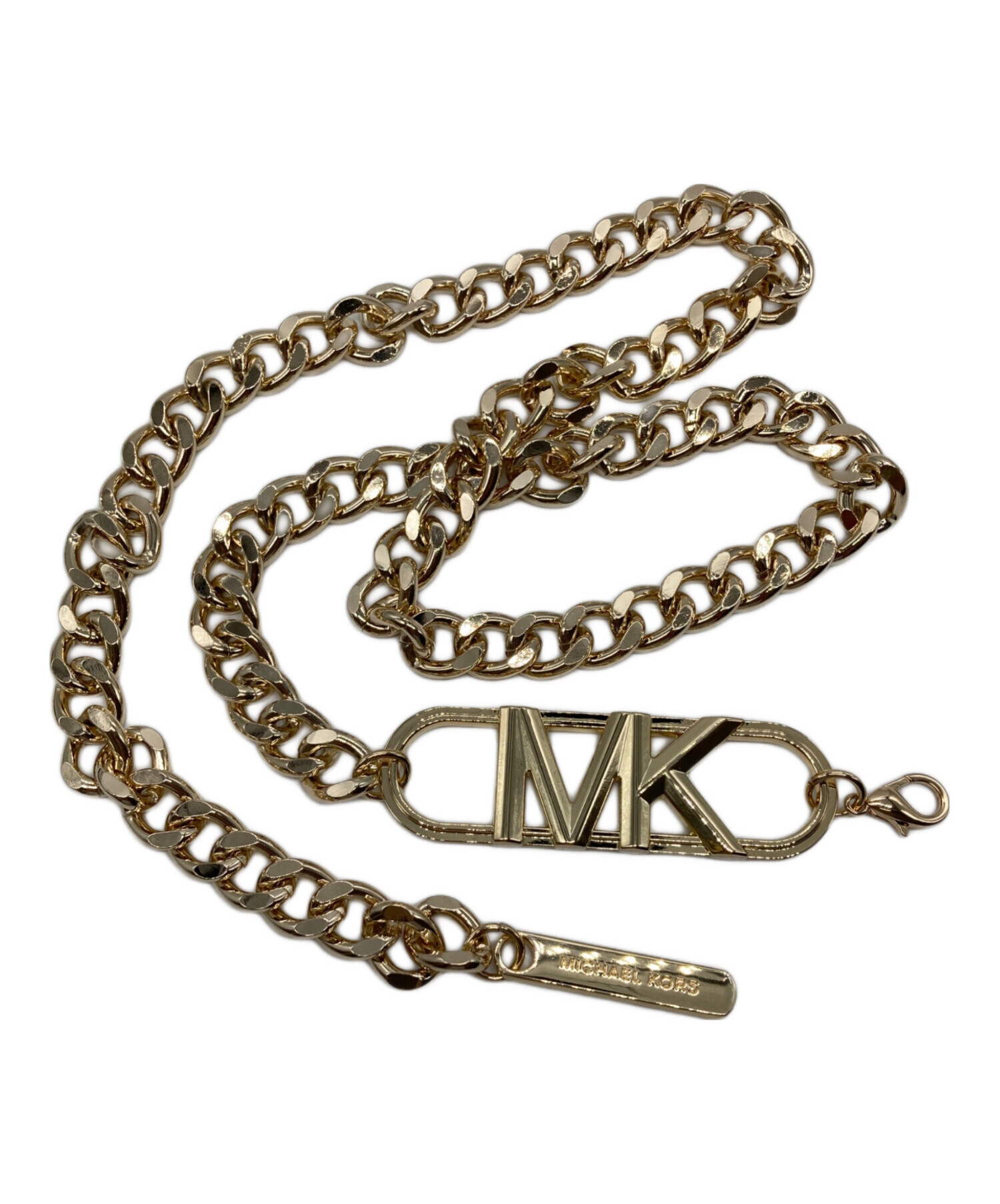 中古・古着通販】MICHAEL KORS (マイケルコース) チェーンベルト 