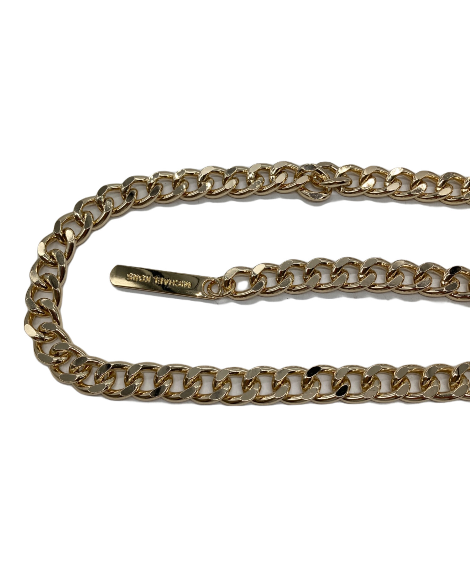 中古・古着通販】MICHAEL KORS (マイケルコース) チェーンベルト 
