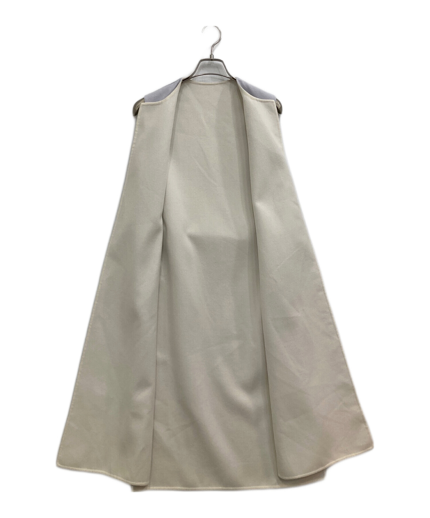 中古・古着通販】manzoni24 (マンゾーニ24) ロングベスト スカイ 中古・古着通販】manzoni24 (マンゾーニ24) ロングベスト スカイ