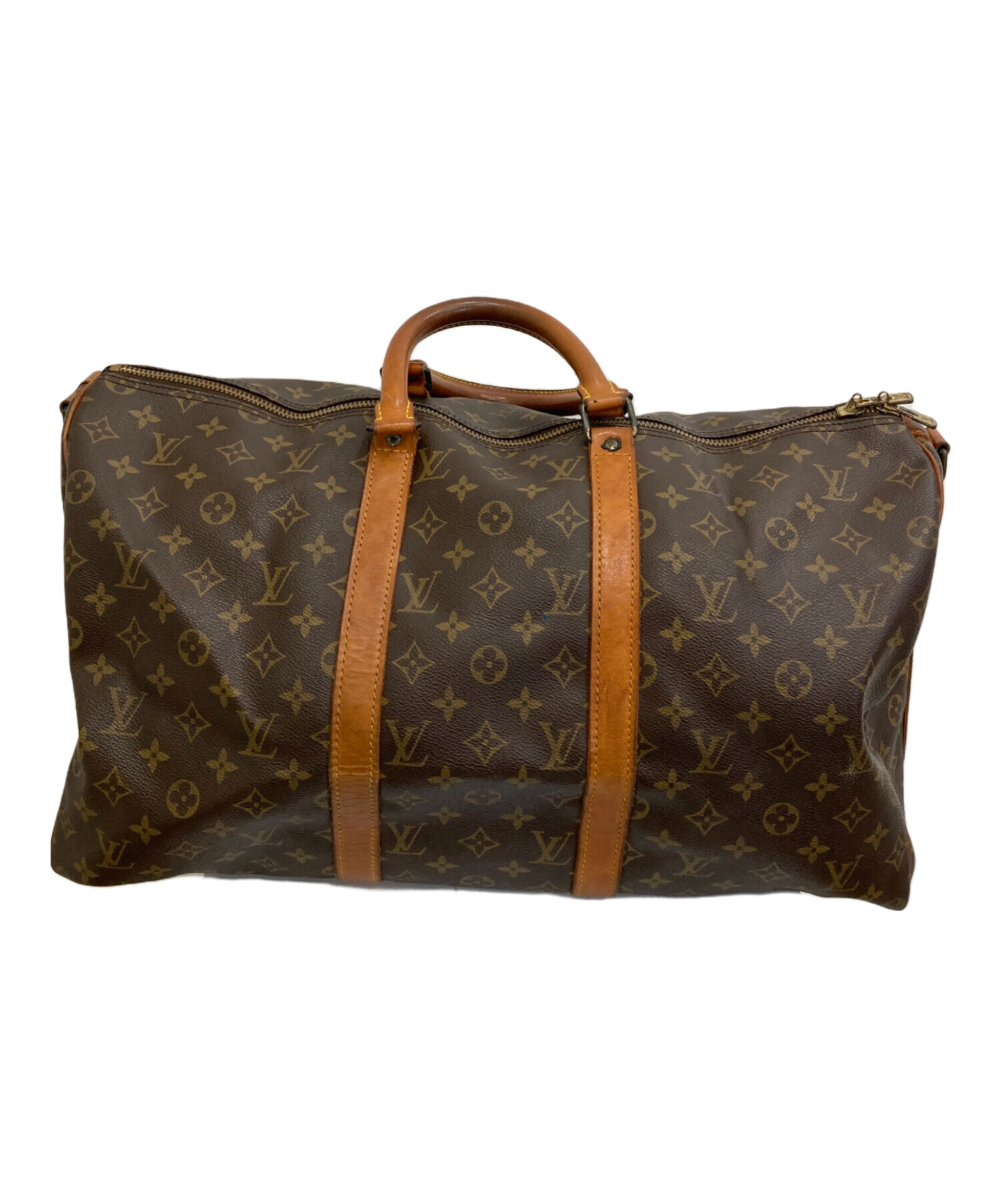 Louis Vuitton ボストンバッグ ブラウン 中古・古着通販】LOUIS VUITTON (ルイ ヴィトン) ボストンバッグ