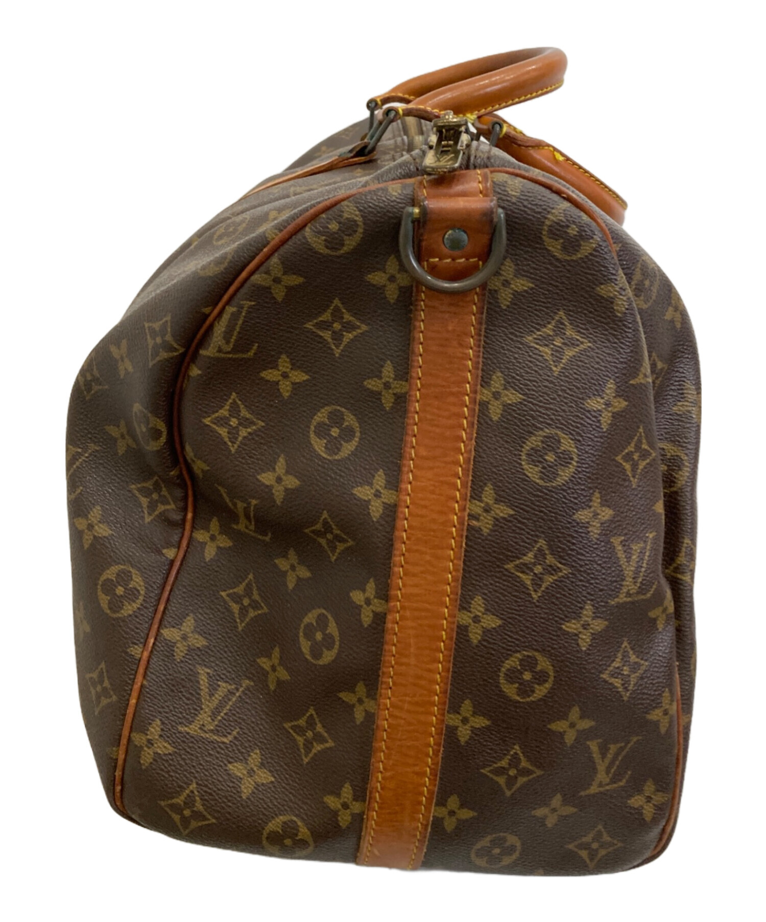 Louis Vuitton ボストンバッグ ブラウン 中古・古着通販】LOUIS VUITTON (ルイ ヴィトン) ボストンバッグ