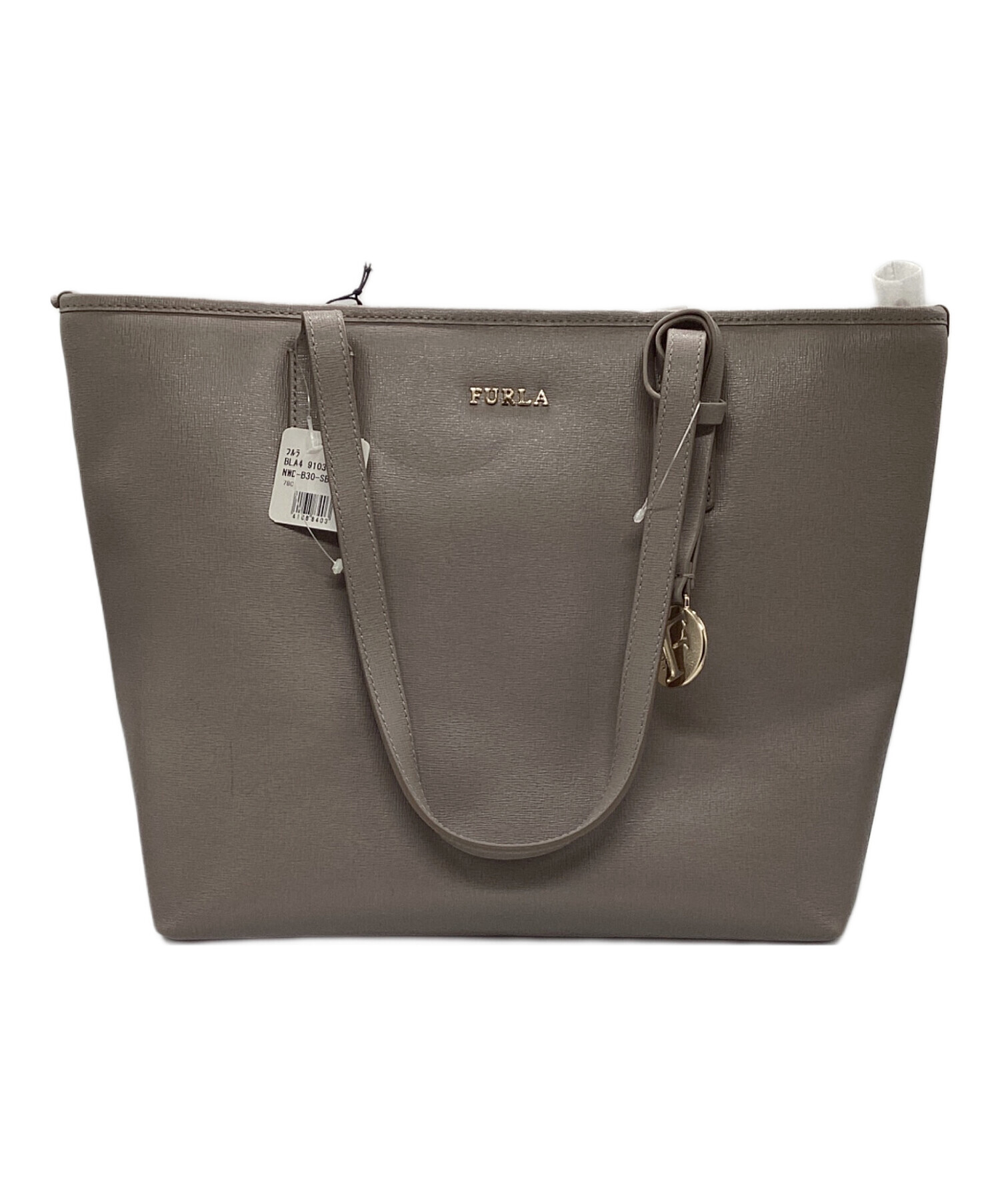 中古・古着通販】FURLA (フルラ) トートバッグ グレー 未使用品 