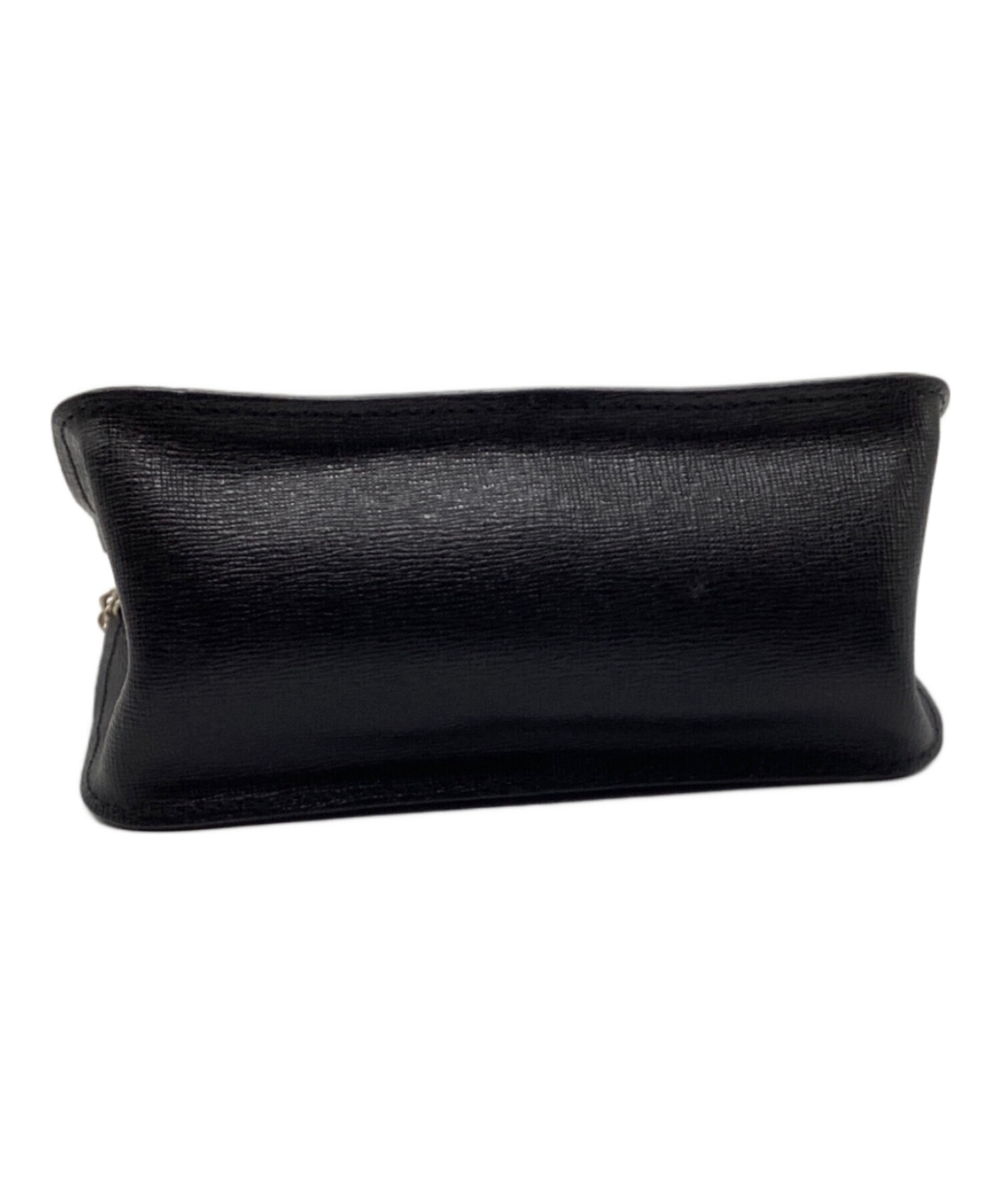 中古・古着通販】FURLA (フルラ) チェーンショルダーバッグ ブラック 