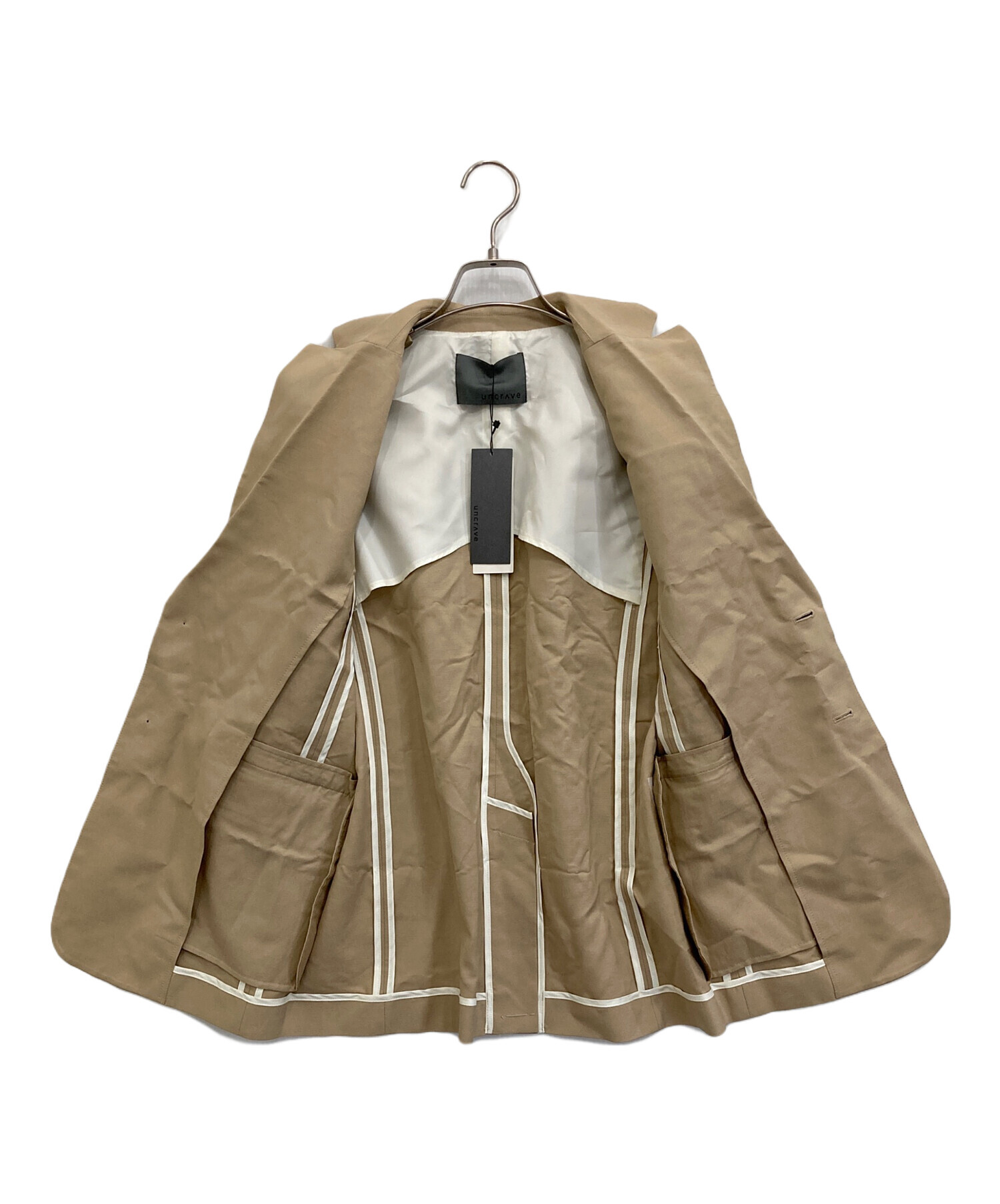 中古・古着通販】uncrave (アンクレイヴ) クリスピーリネンシングル 