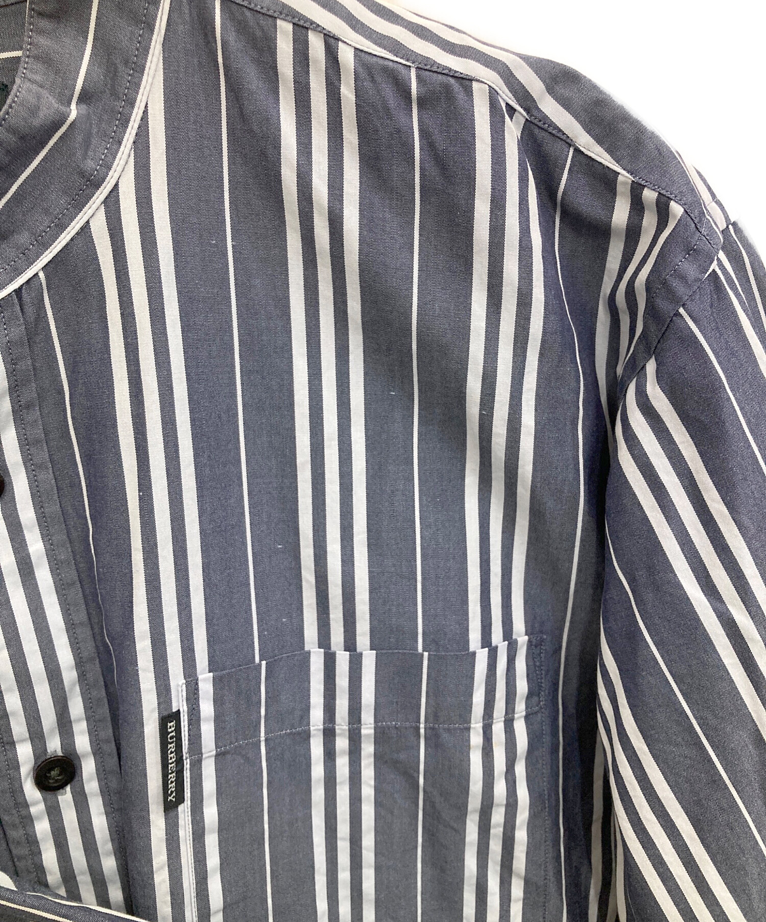 BURBERRY ストライプ 長袖シャツ L 【公式通販】