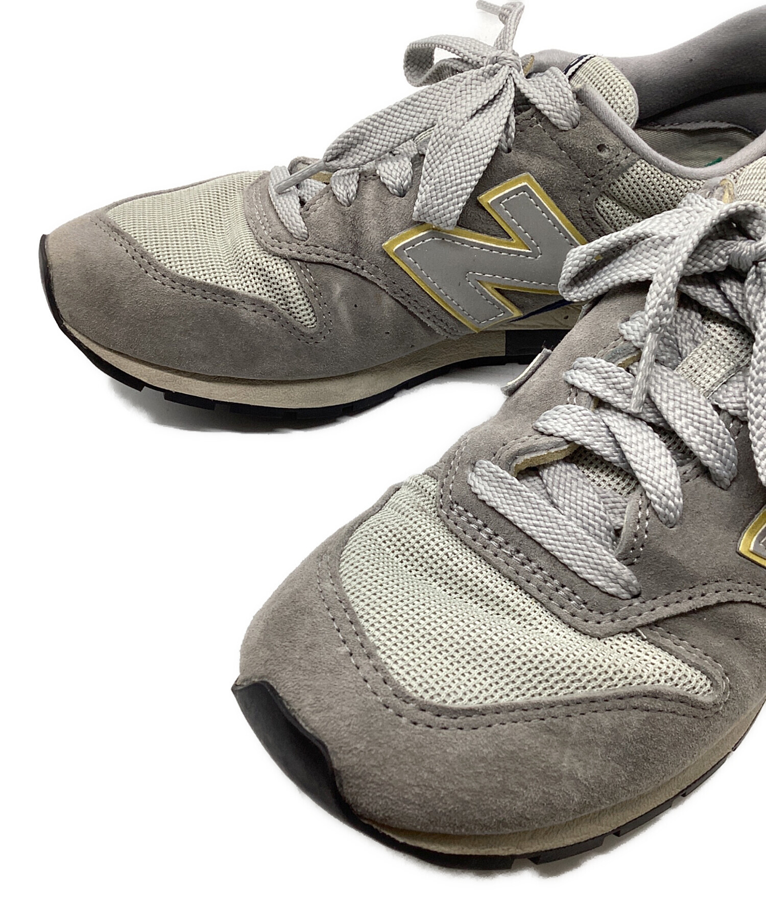 新品✨New Balance × ウールリッチ スニーカー　グレー 中古・古着通販】NEW BALANCE (ニューバランス) ローカット