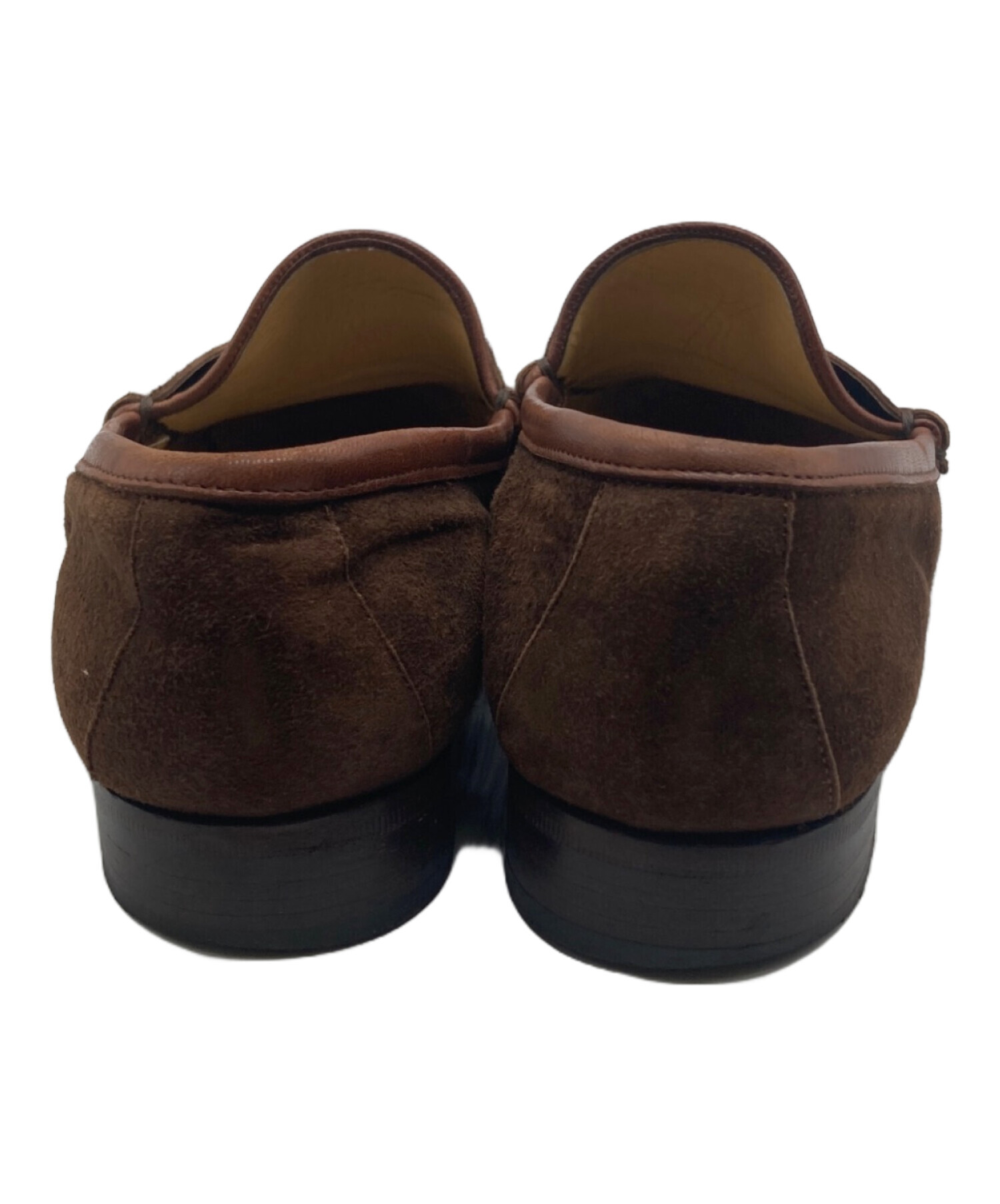 中古・古着通販】GUCCI (グッチ) ビットローファー ブラウン サイズ:5