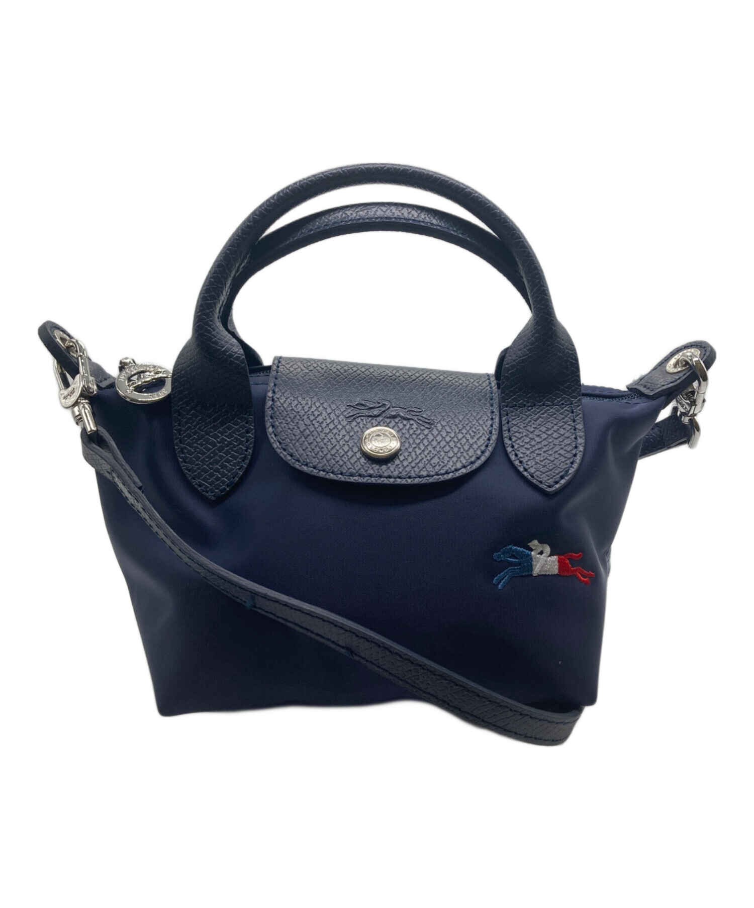 LONGCHAMP ロンシャン ショルダーバッグ ネイビー LONGCHAMP ル・プリ