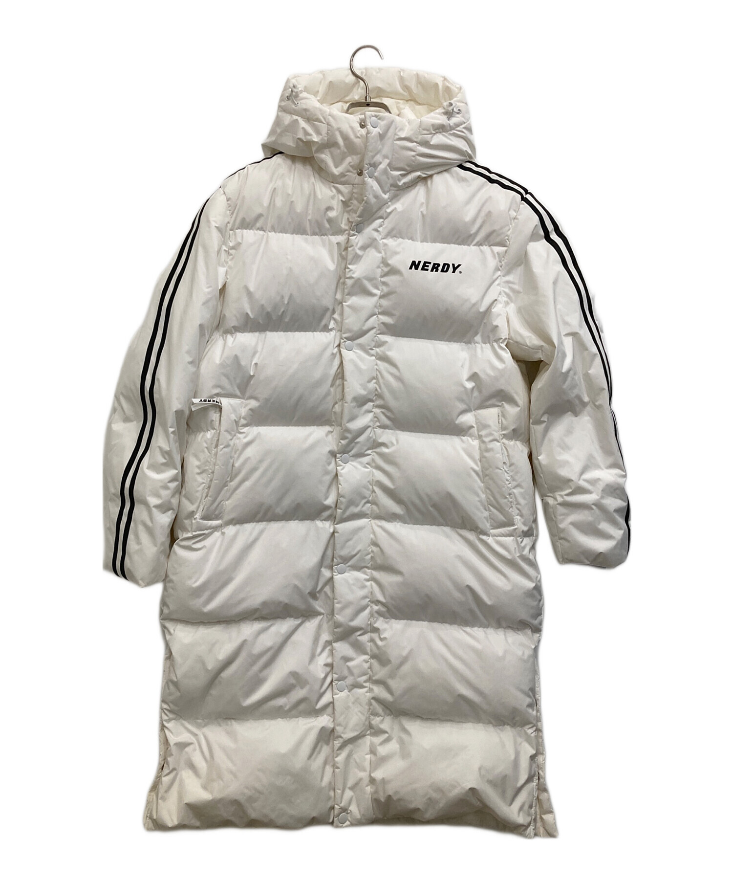 中古・古着通販】NERDY (ノルディ) ダウンベンチコート ホワイト