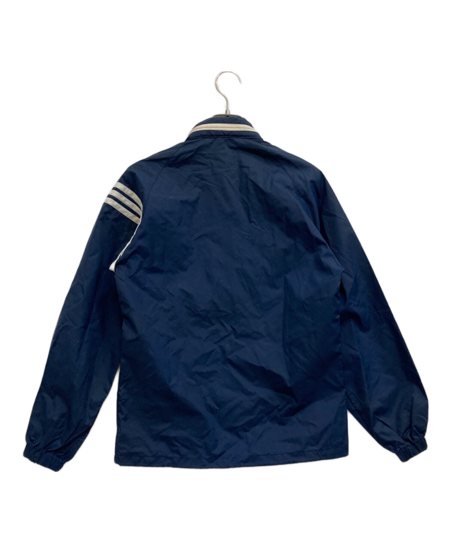 中古・古着通販】adidas (アディダス) ナイロンジャケット ネイビー