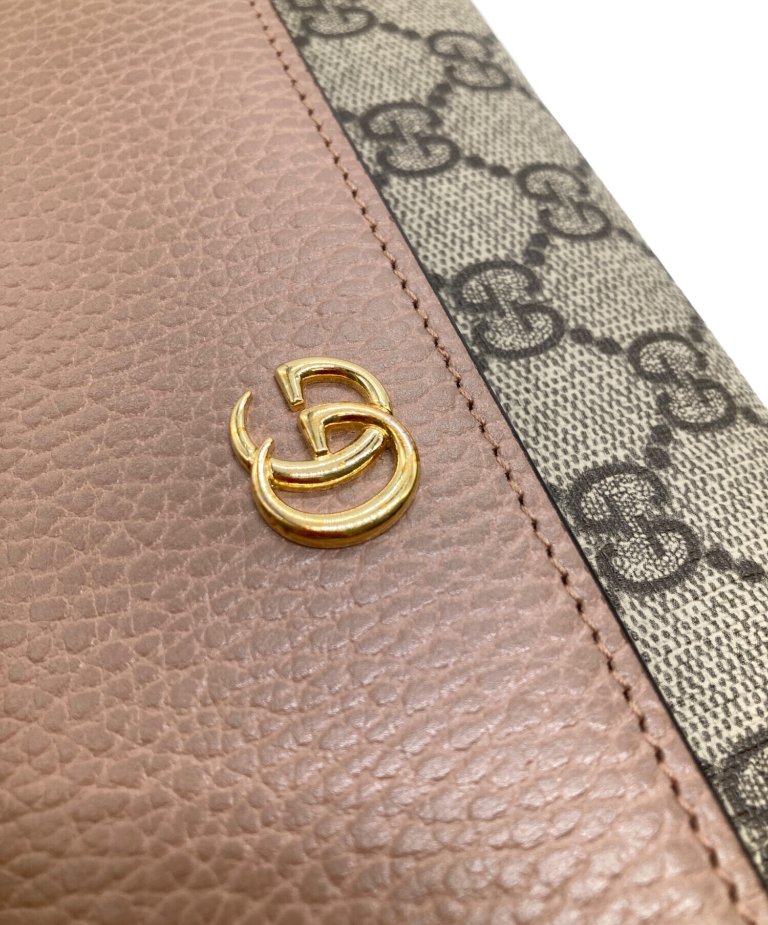中古・古着通販】GUCCI (グッチ) コンチネンタルウォレット ブラウン 