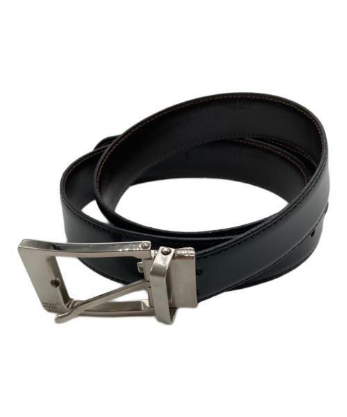 Montblanc レザーベルト ブラック 新品・未使用 中古・古着通販】MONTBLANC (モンブラン) ベルト ブラック｜ブランド